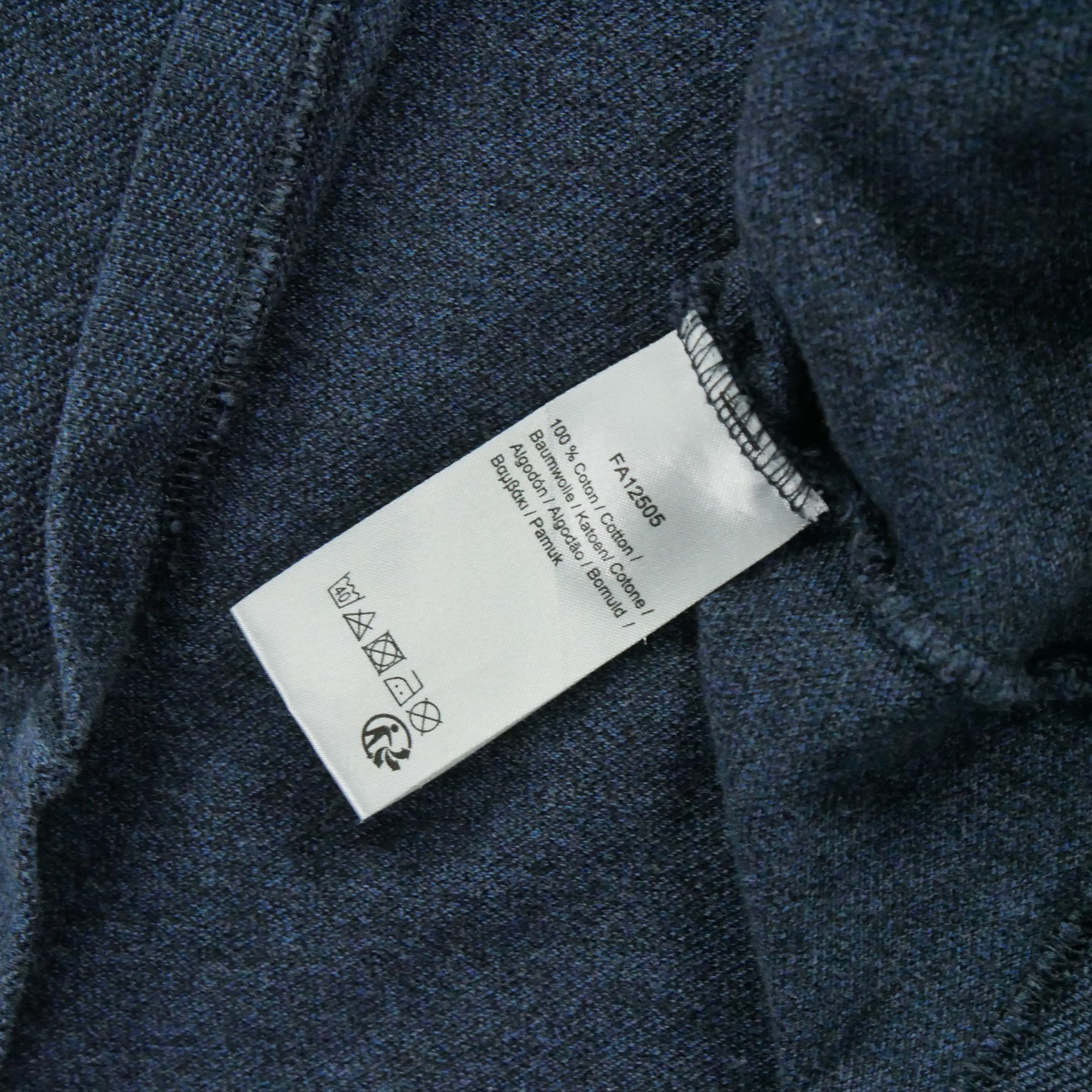 Polo manches courtes Homme  Marine 6