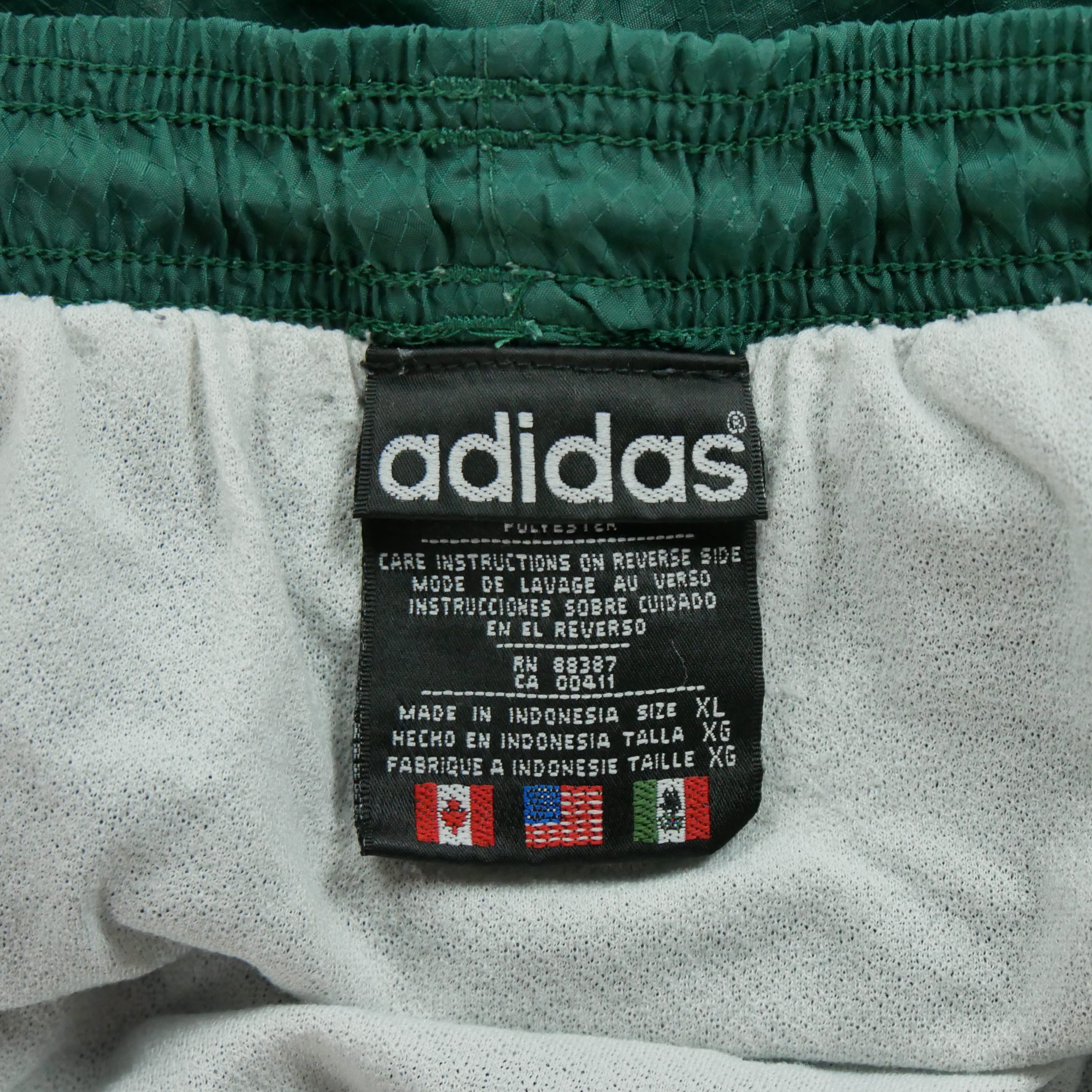 Short de bain Homme  Vintage Y2K Vert 7