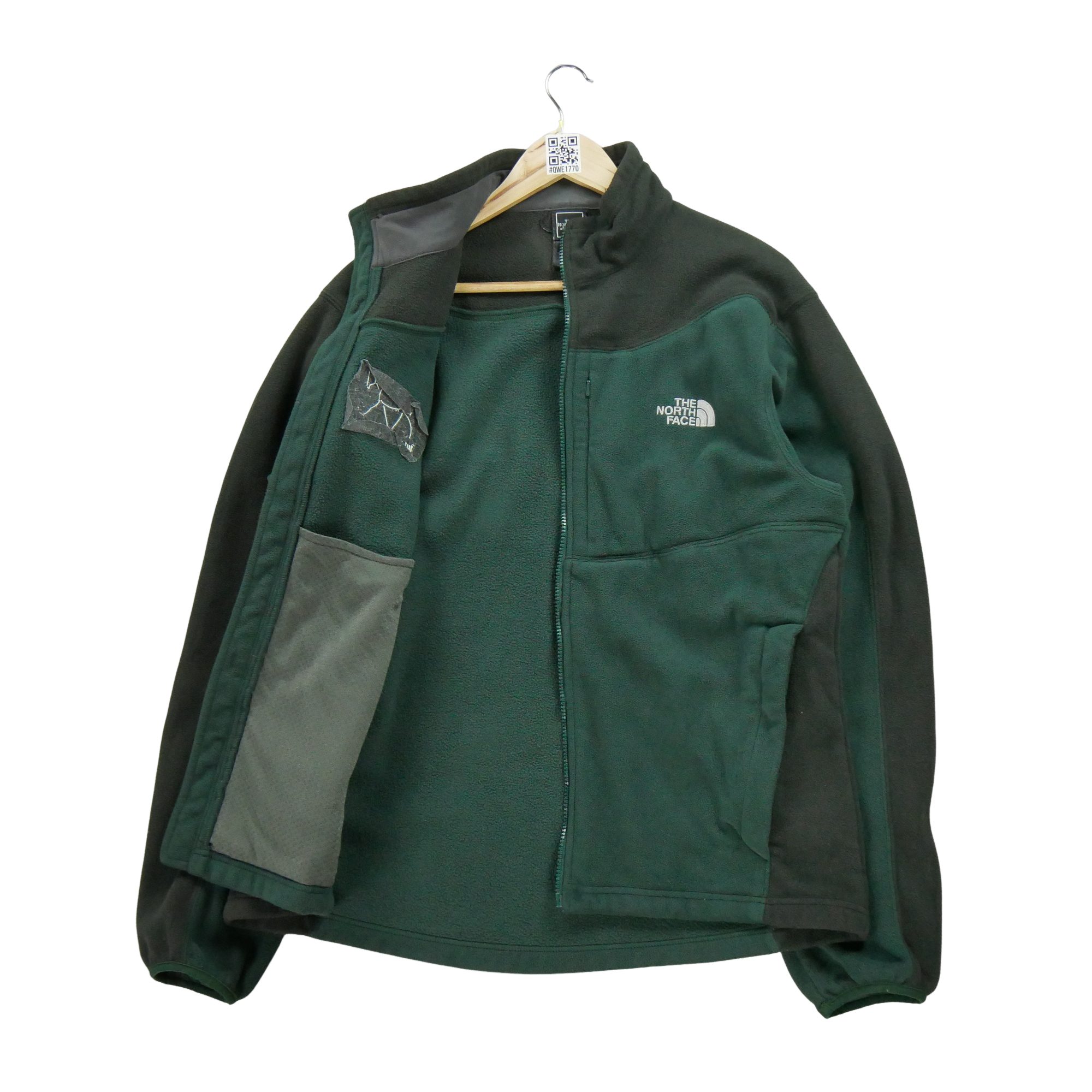 Veste polaire Homme  TNF Vert 3