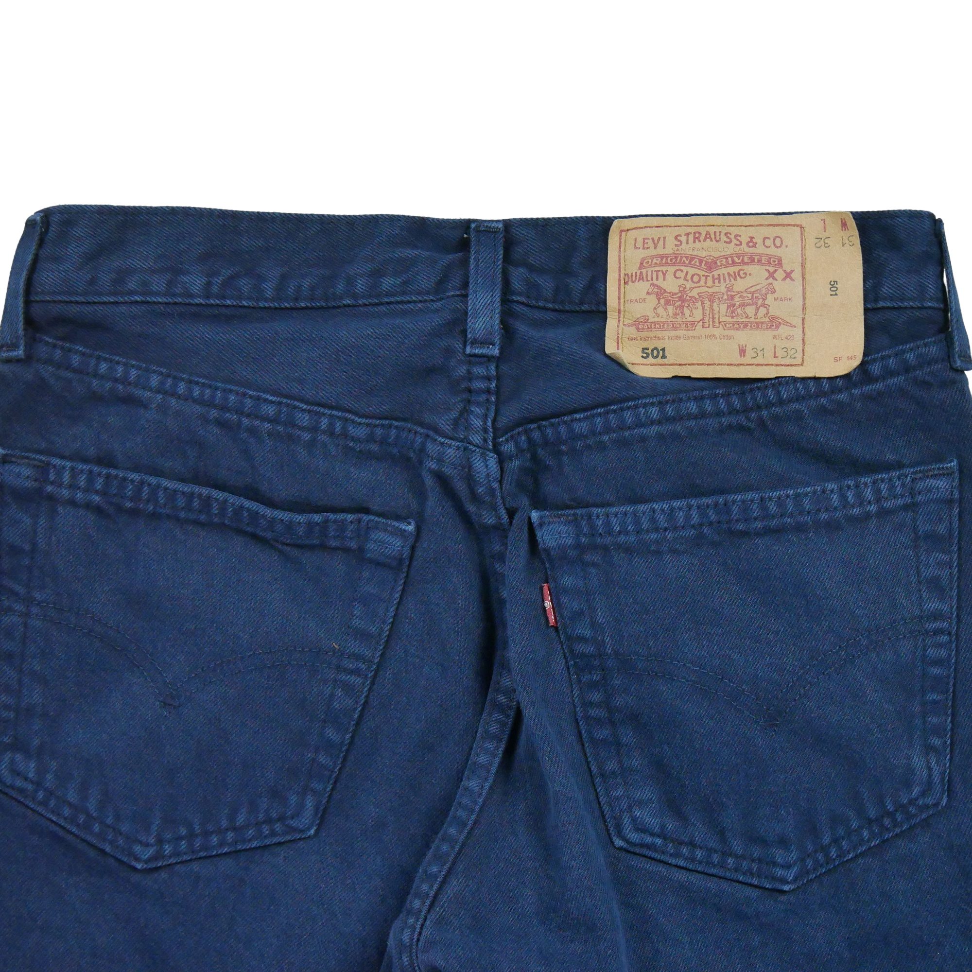 Jean Homme Levis 501 Marine 4