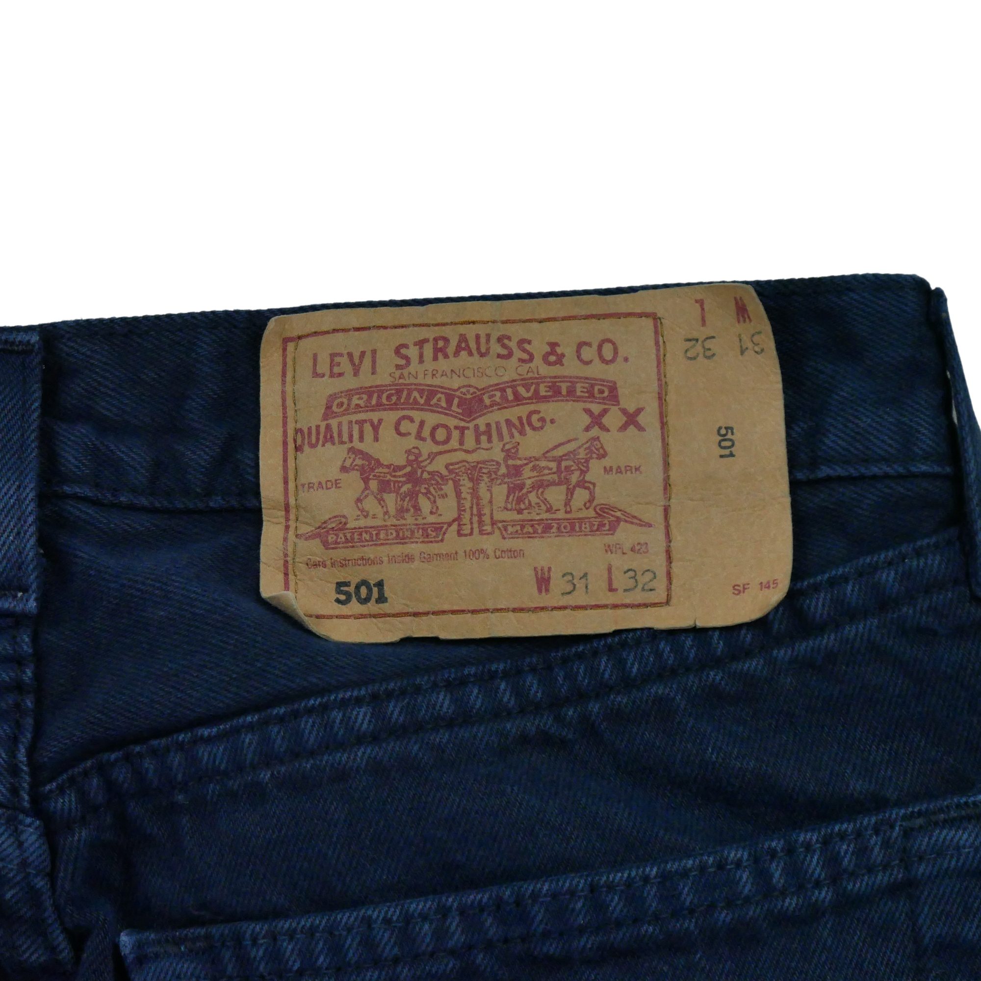 Jean Homme Levis 501 Marine 6