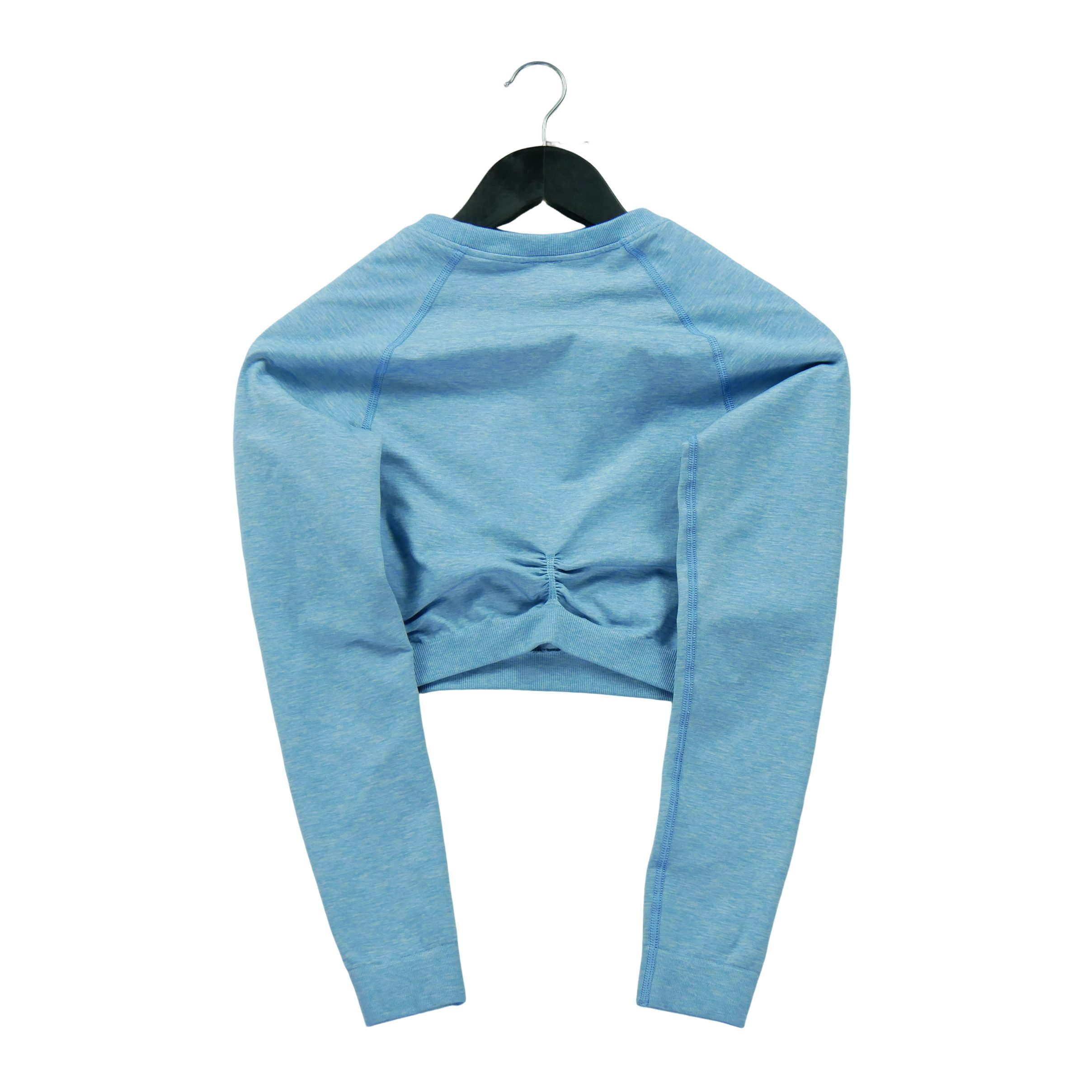 T-shirt Femme  Fitness Yoga Bleu clair 2