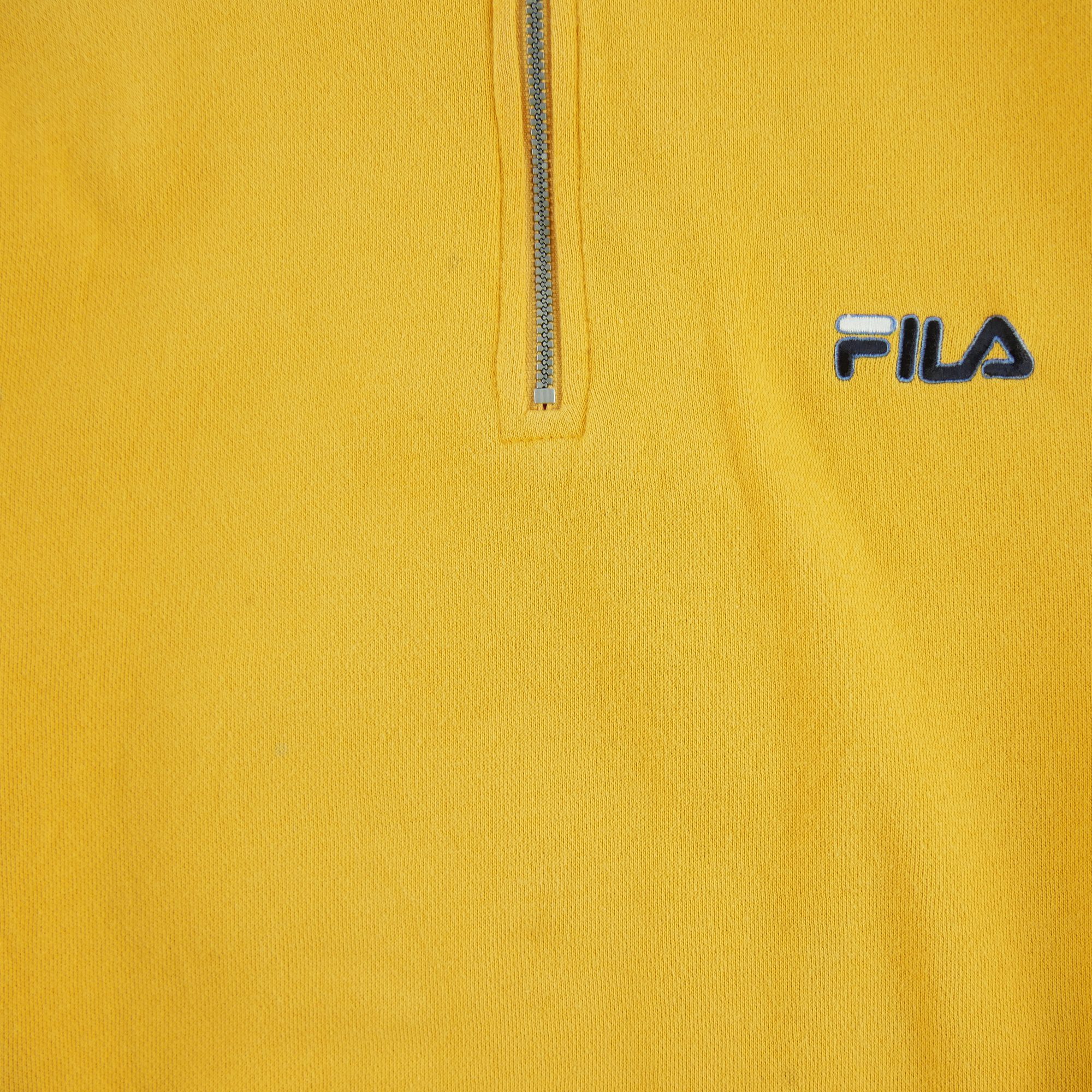 Sweat Homme  Vintage Jaune 3