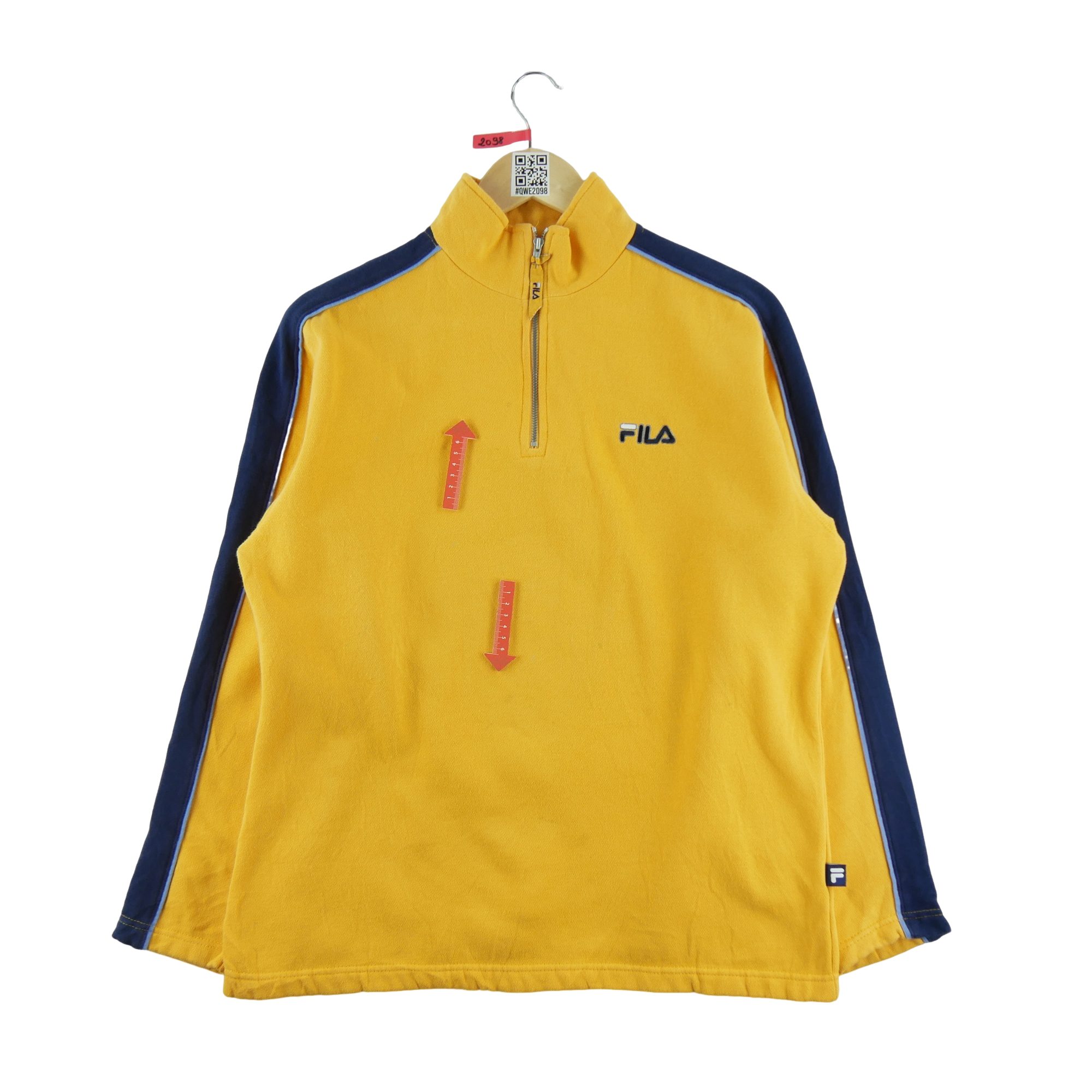 Sweat Homme  Vintage Jaune 5