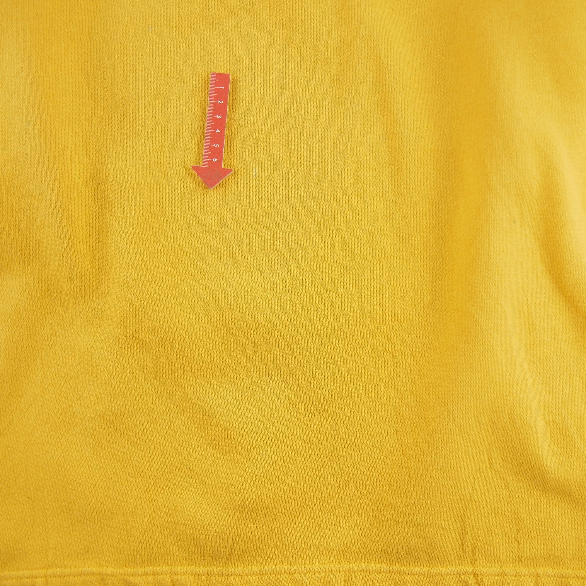 Sweat Homme  Vintage Jaune 7