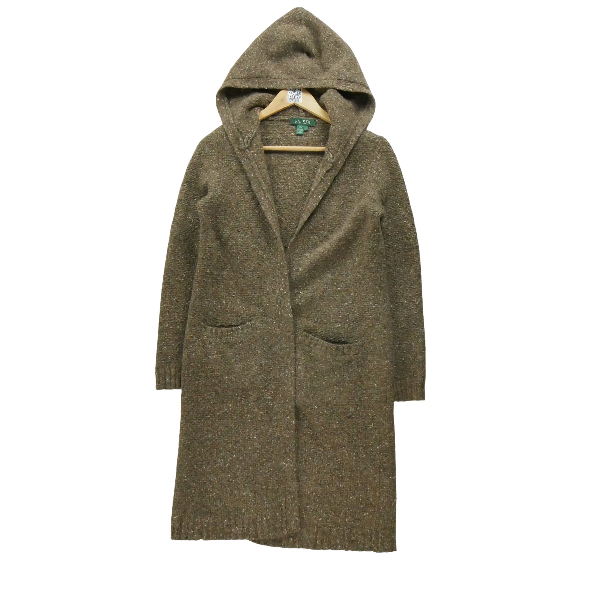 Gilets Femme  en laine Marron 1