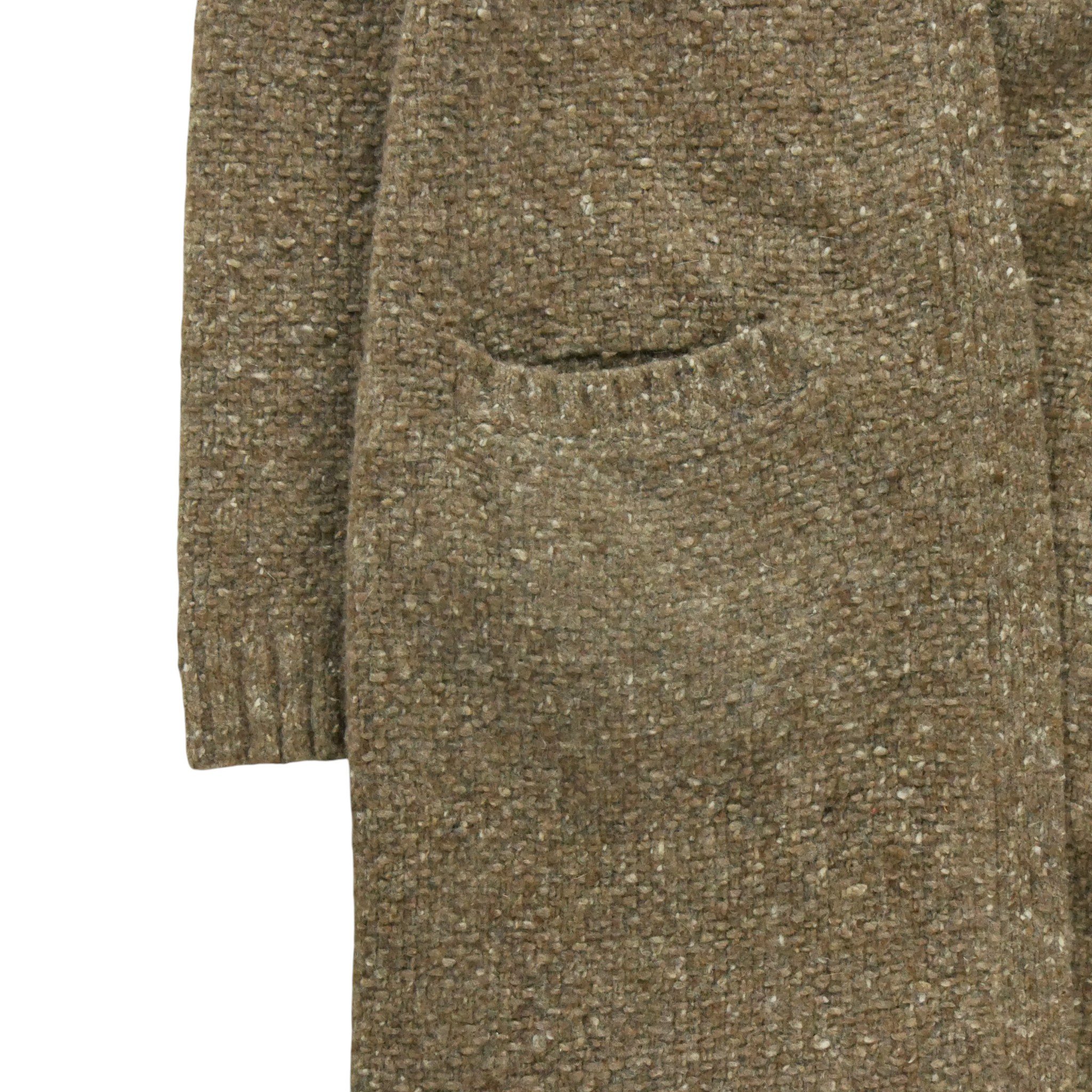 Gilets Femme  en laine Marron 4