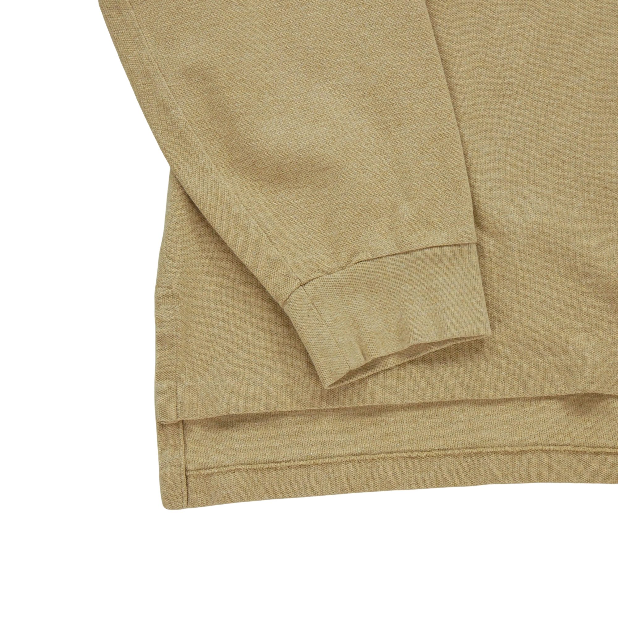 Polo manches longues Homme  Beige 5
