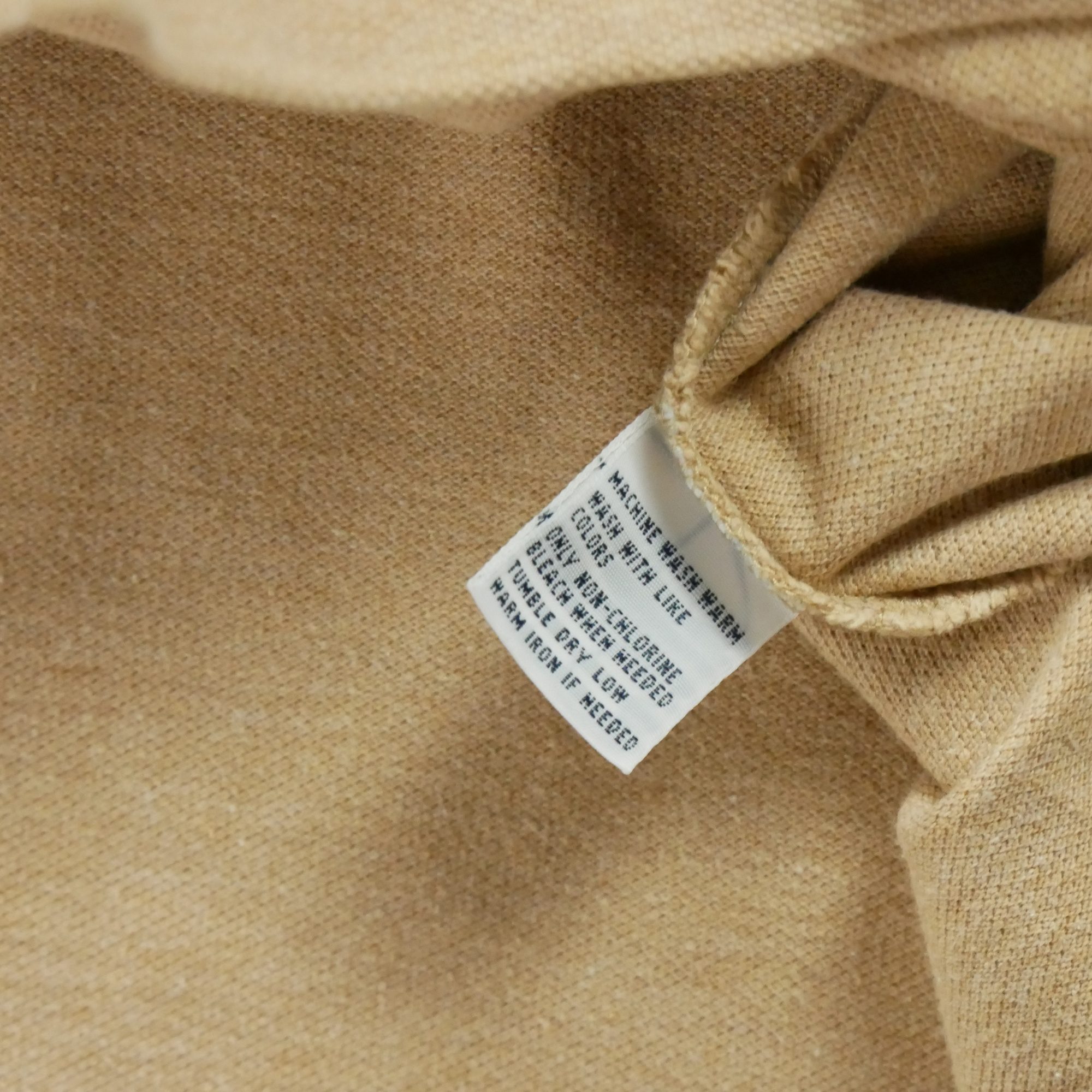 Polo manches longues Homme  Beige 7