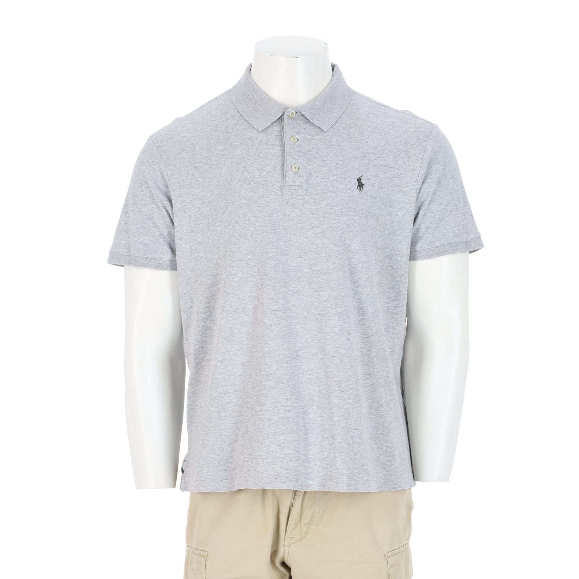 Polo manches courtes Homme  Gris 1