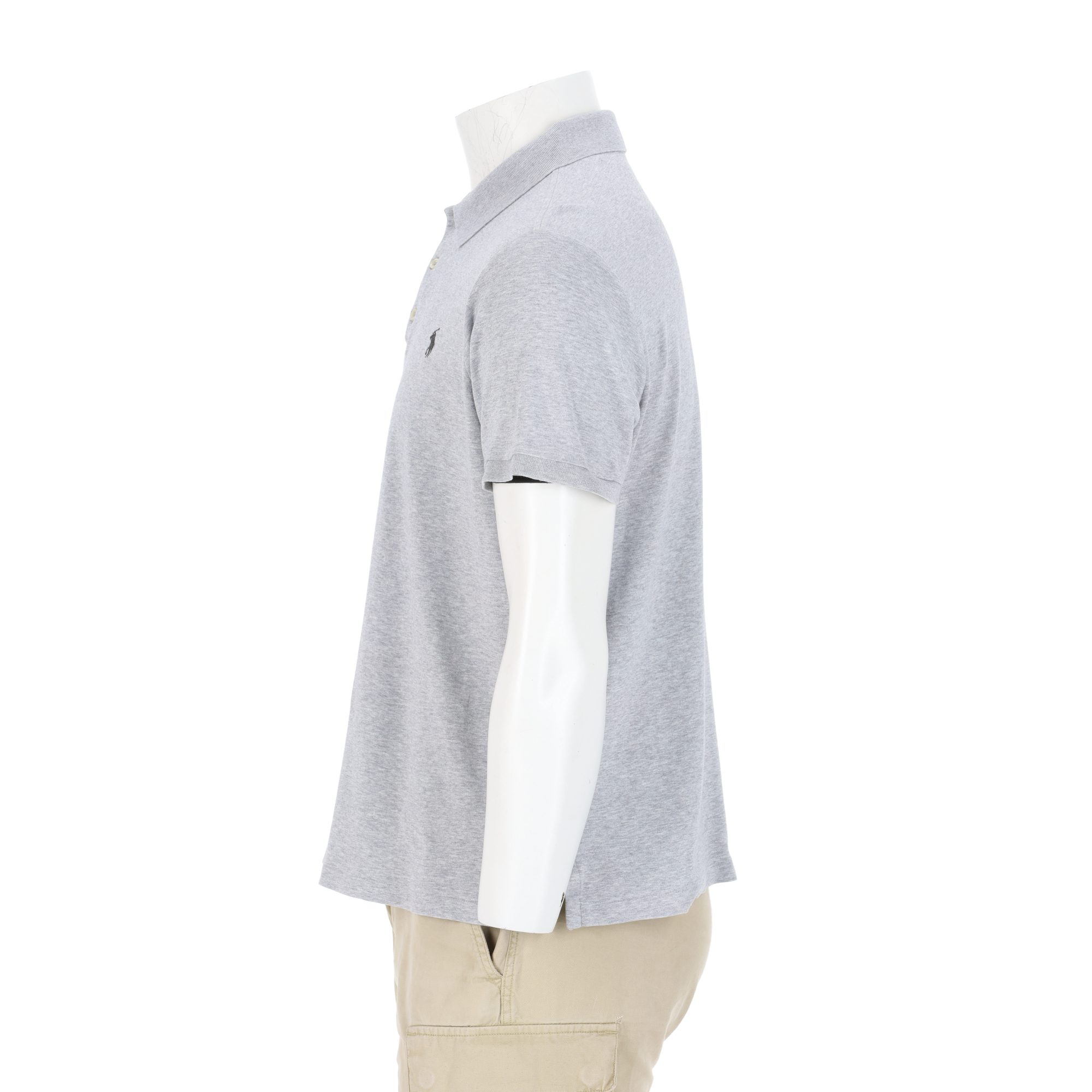 Polo manches courtes Homme  Gris 3