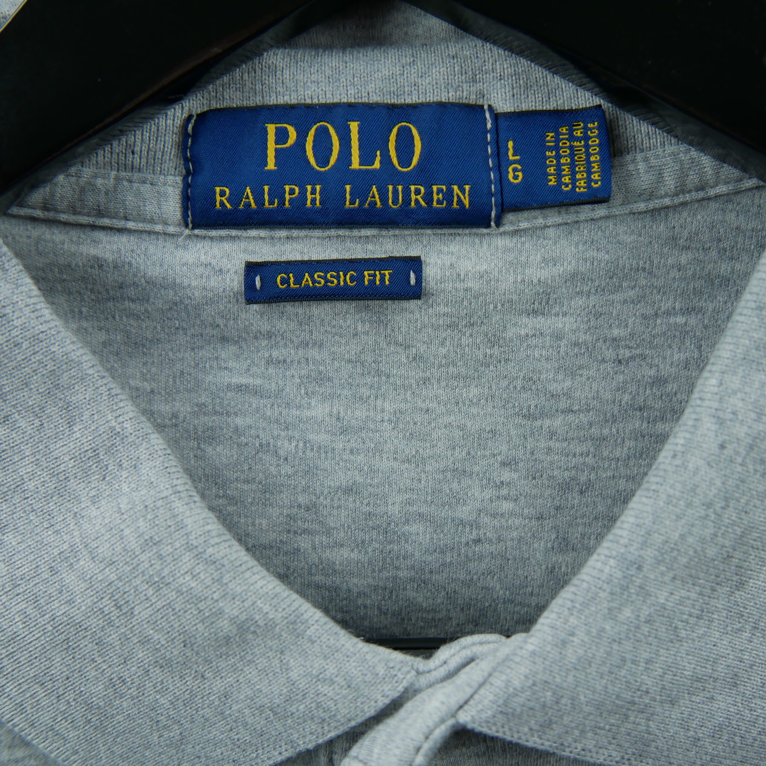 Polo manches courtes Homme  Gris 8