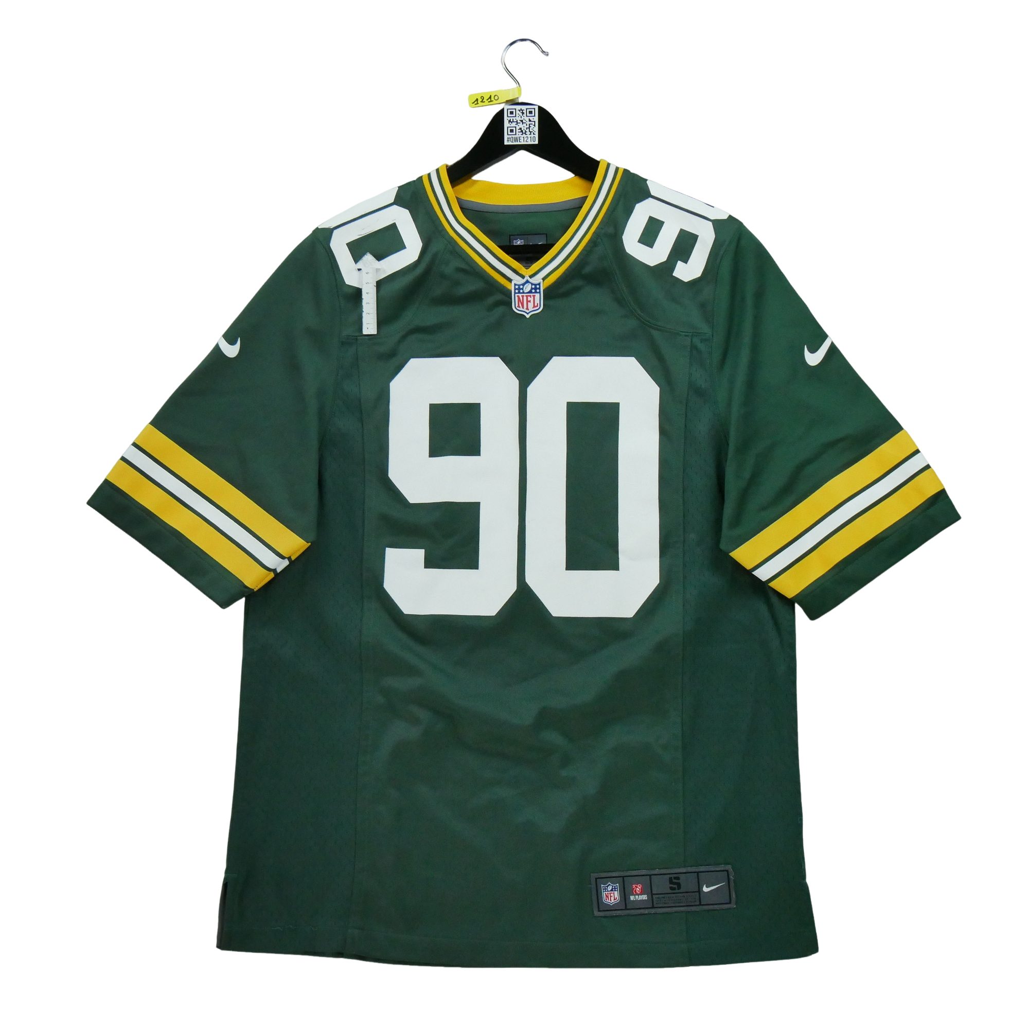 Maillot Homme NFL Green Bay Packers Vert 3