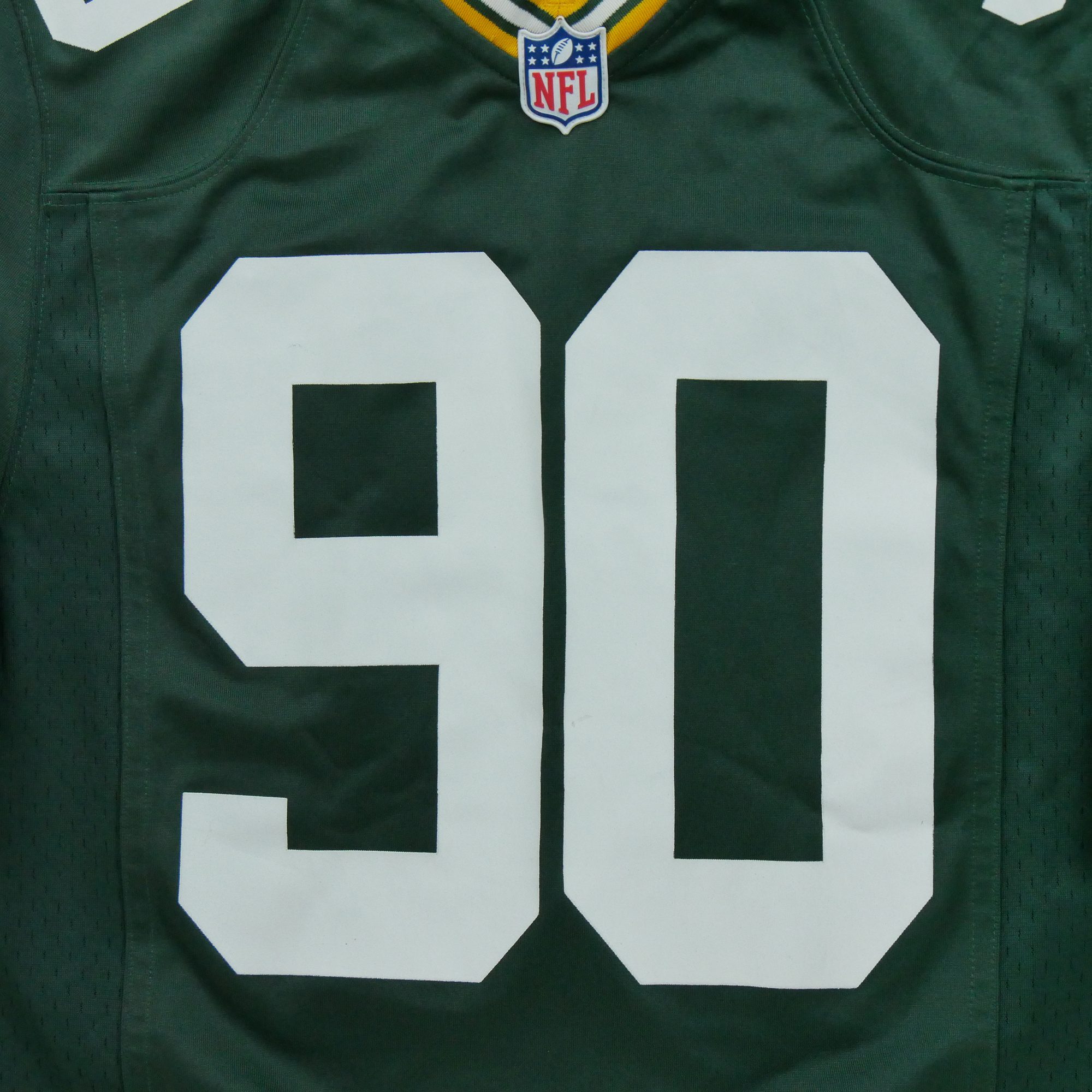 Maillot Homme NFL Green Bay Packers Vert 7