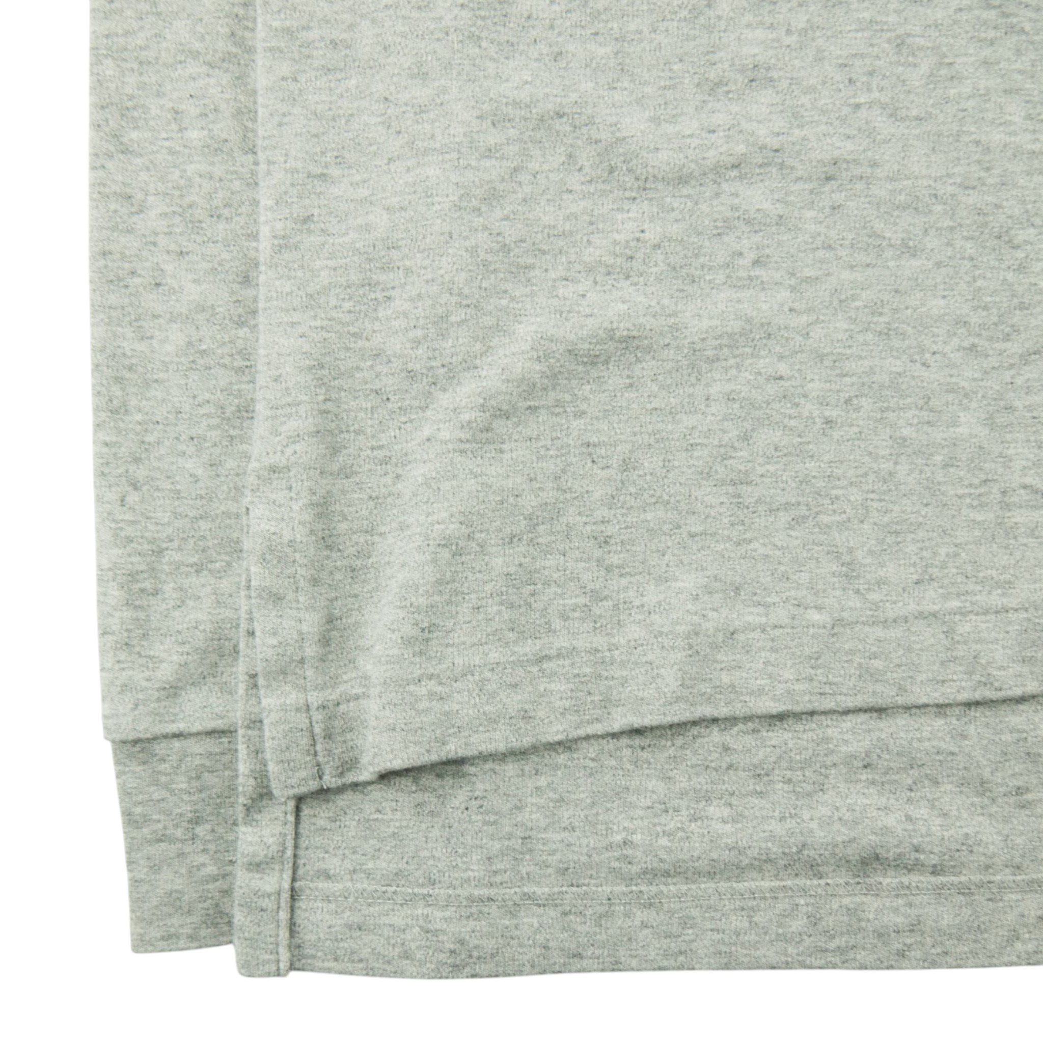 Polo manches longues Homme  Gris 4