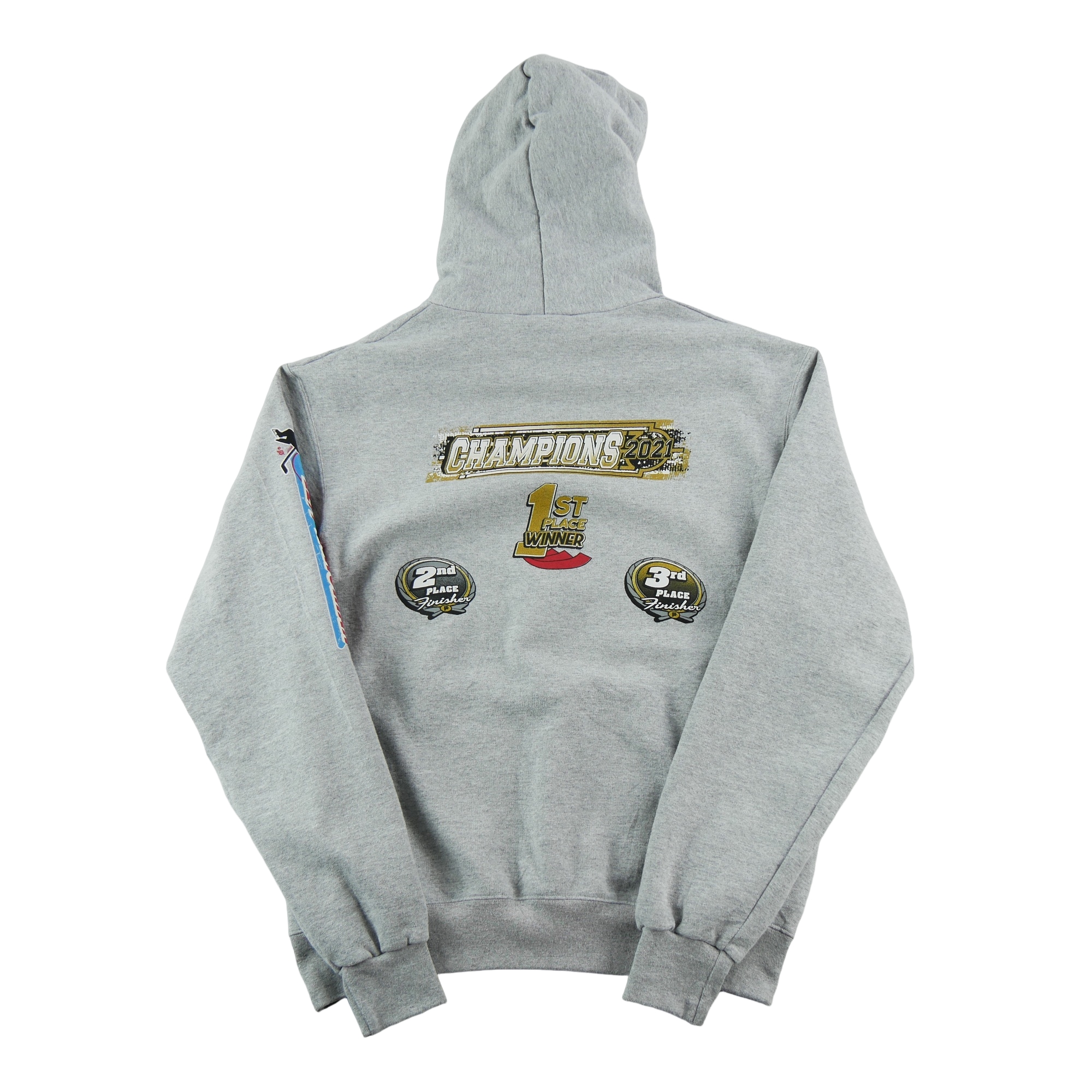 Sweat à capuche Homme  NHL Gris 2