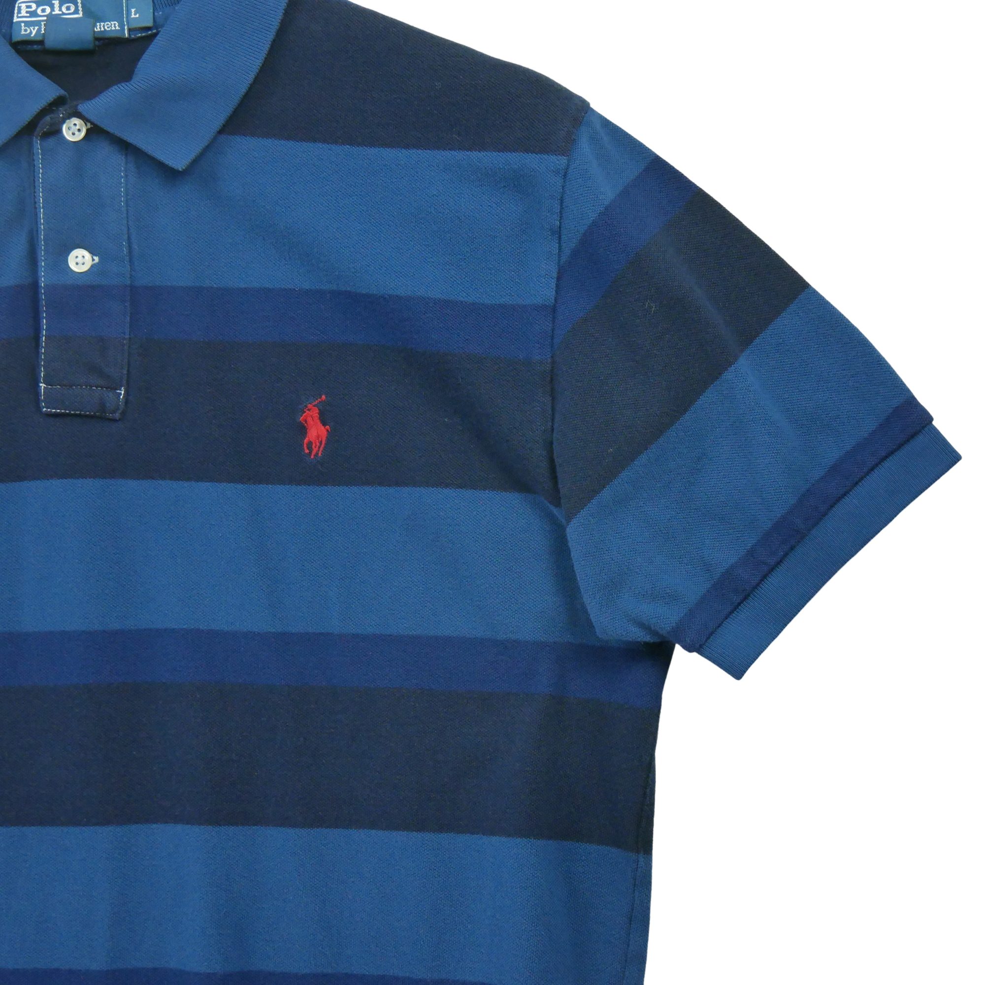 Polo manches courtes Homme  Bleu 4