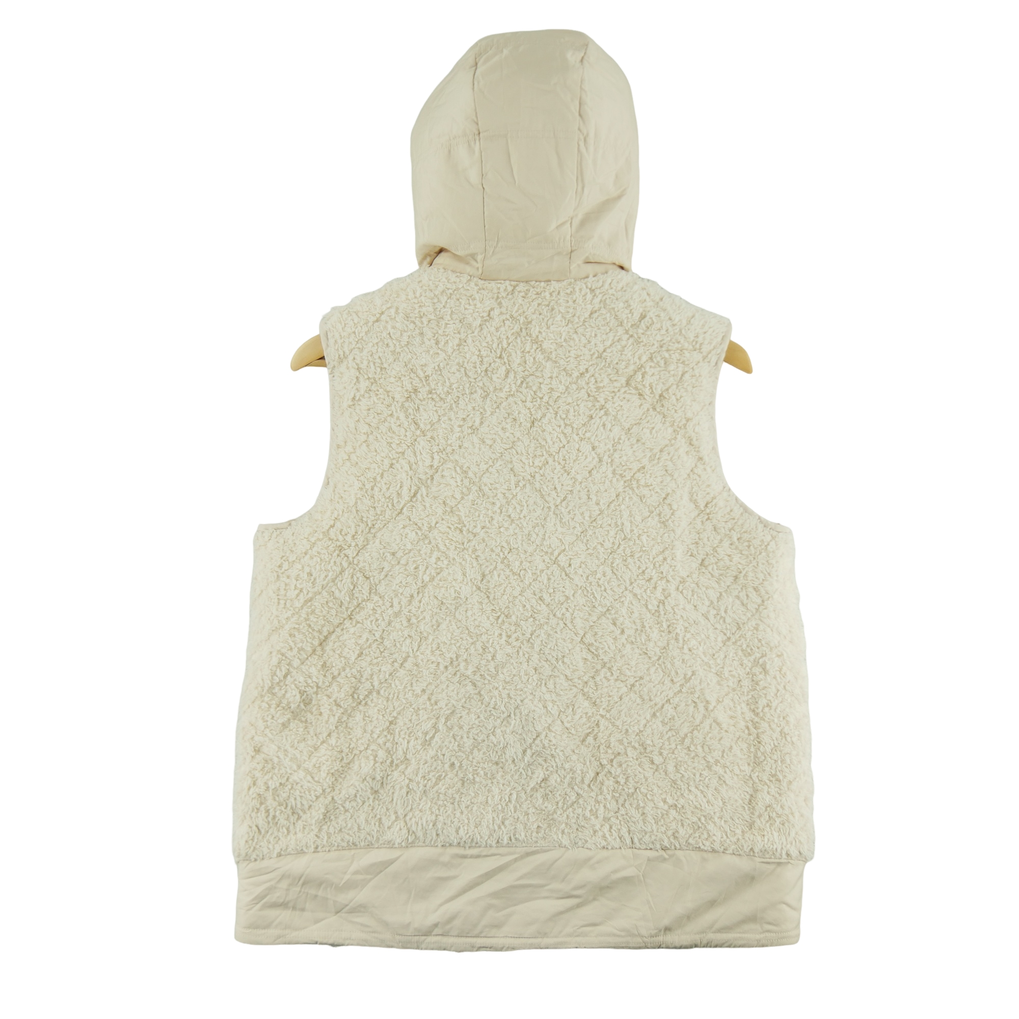 Veste polaire Femme  réversible Beige 2