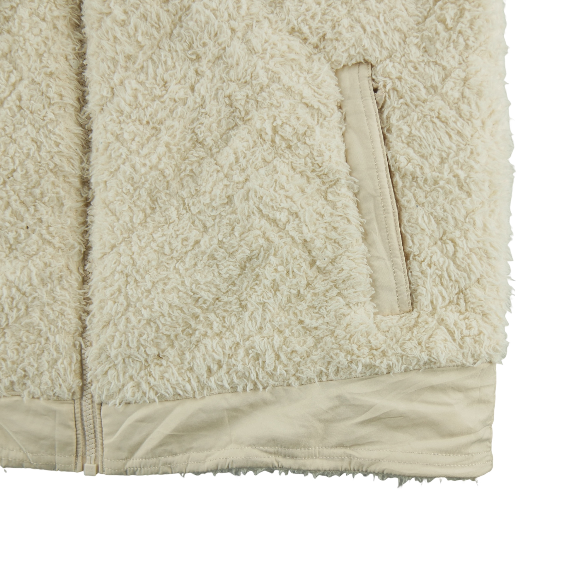 Veste polaire Femme  réversible Beige 11