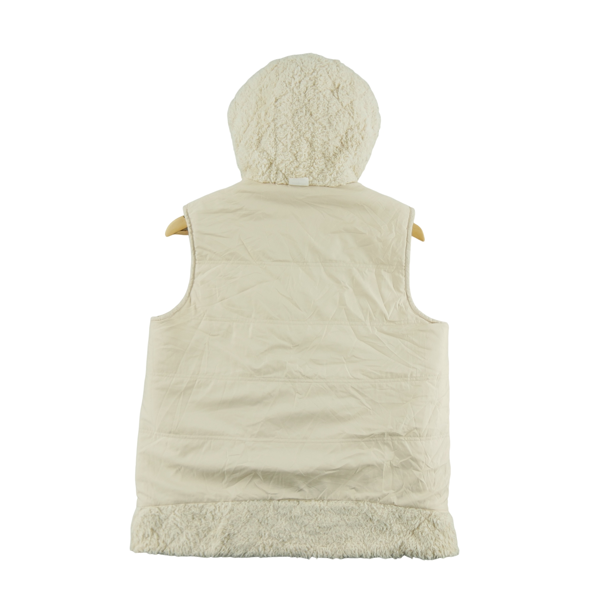 Veste polaire Femme  réversible Beige 8