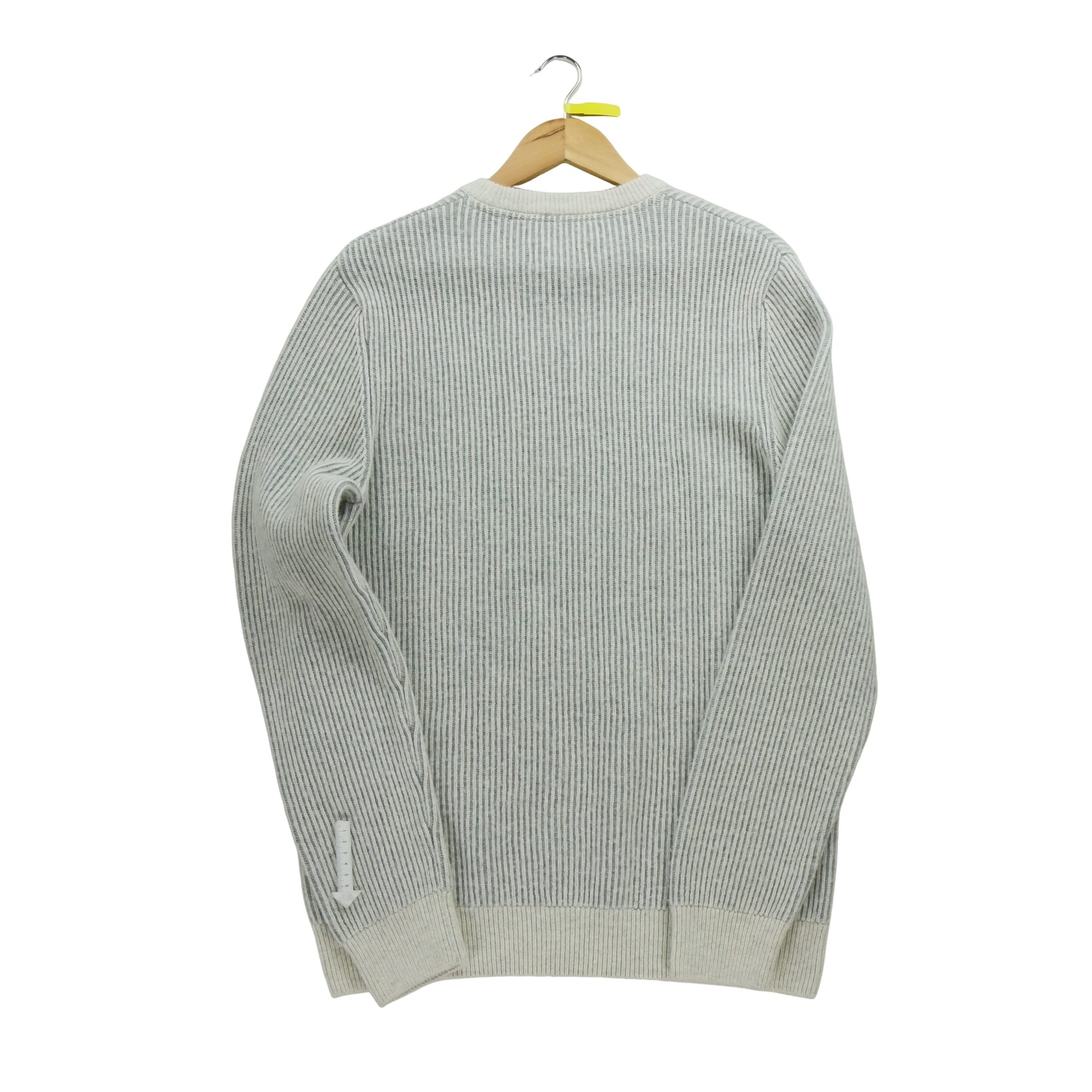 Pull Homme  en laine Gris 4