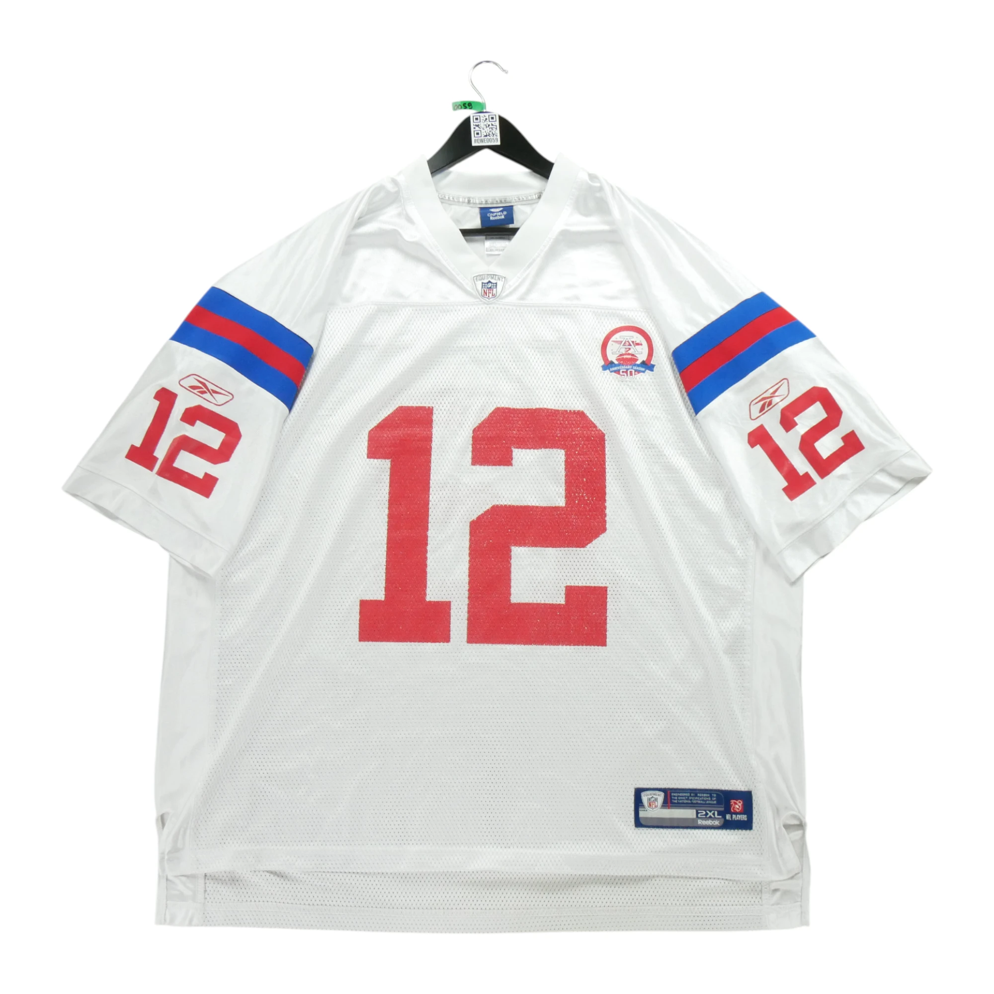 Maillot Homme NFL Tom Brady Blanc - Très bon état