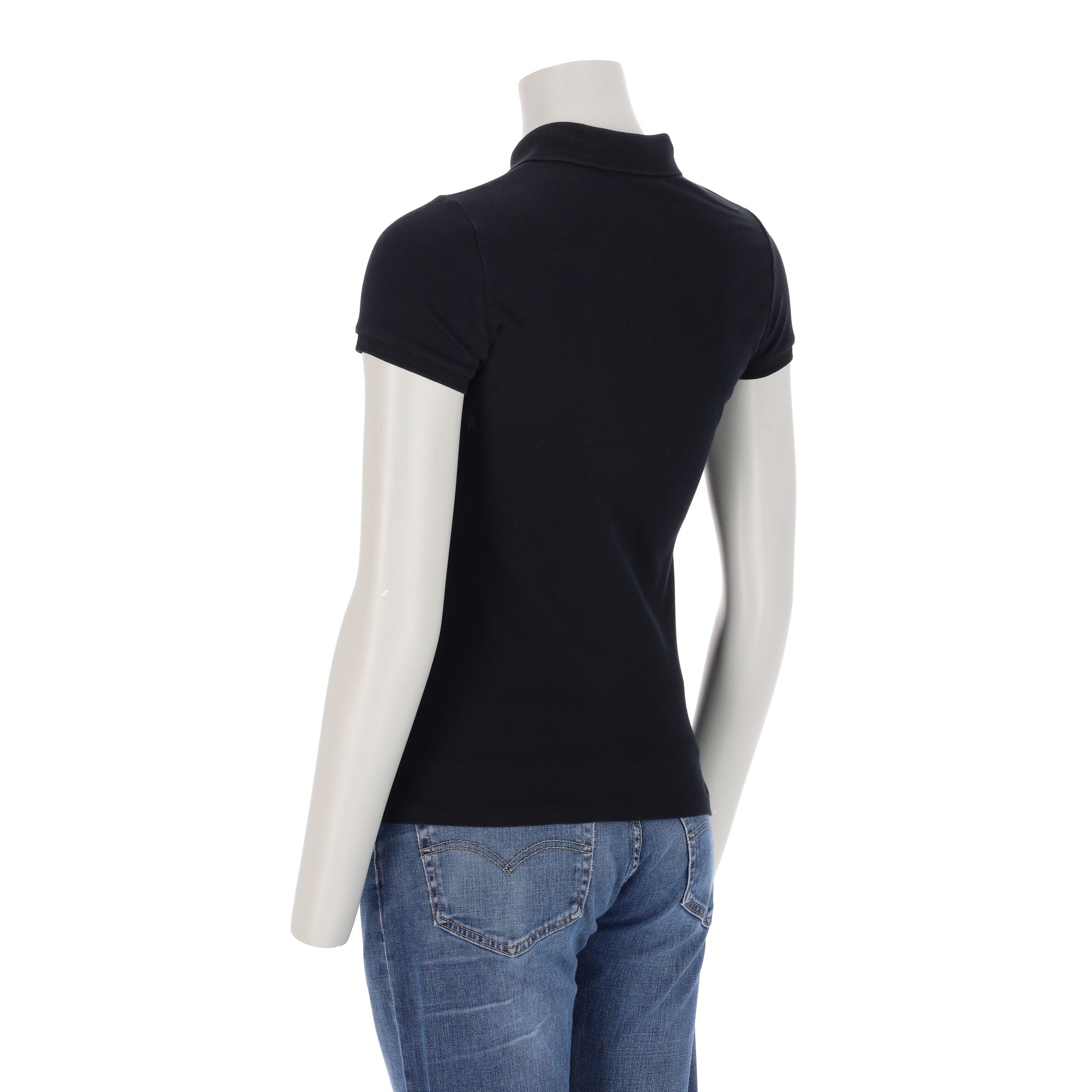 Polo manches courtes Femme  Noir 4