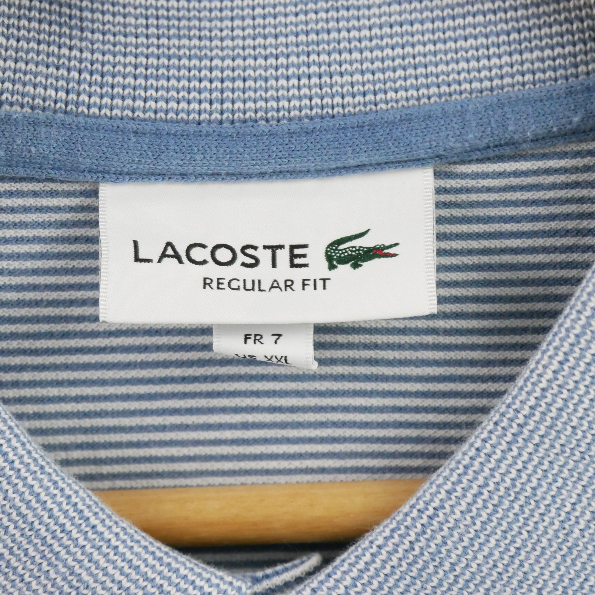 Polo manches courtes Homme  Bleu clair 7