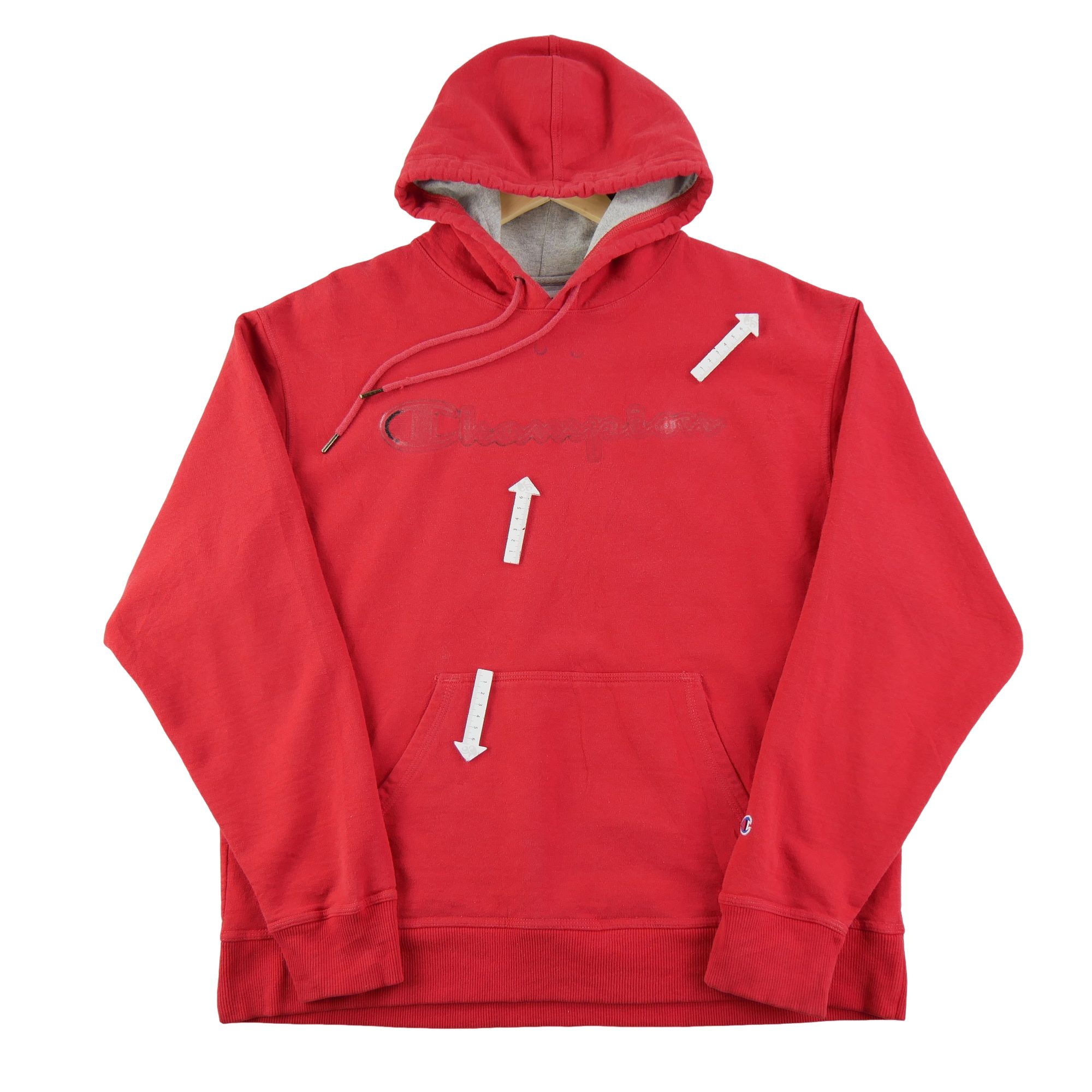 Sweat à capuche Homme  Rouge 4
