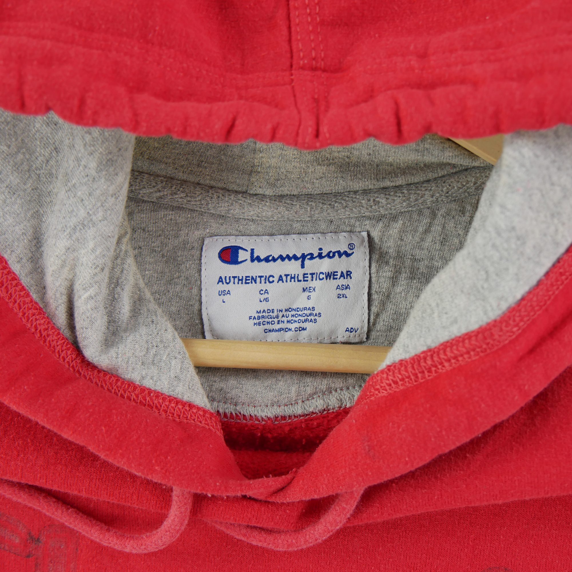 Sweat à capuche Homme  Rouge 10