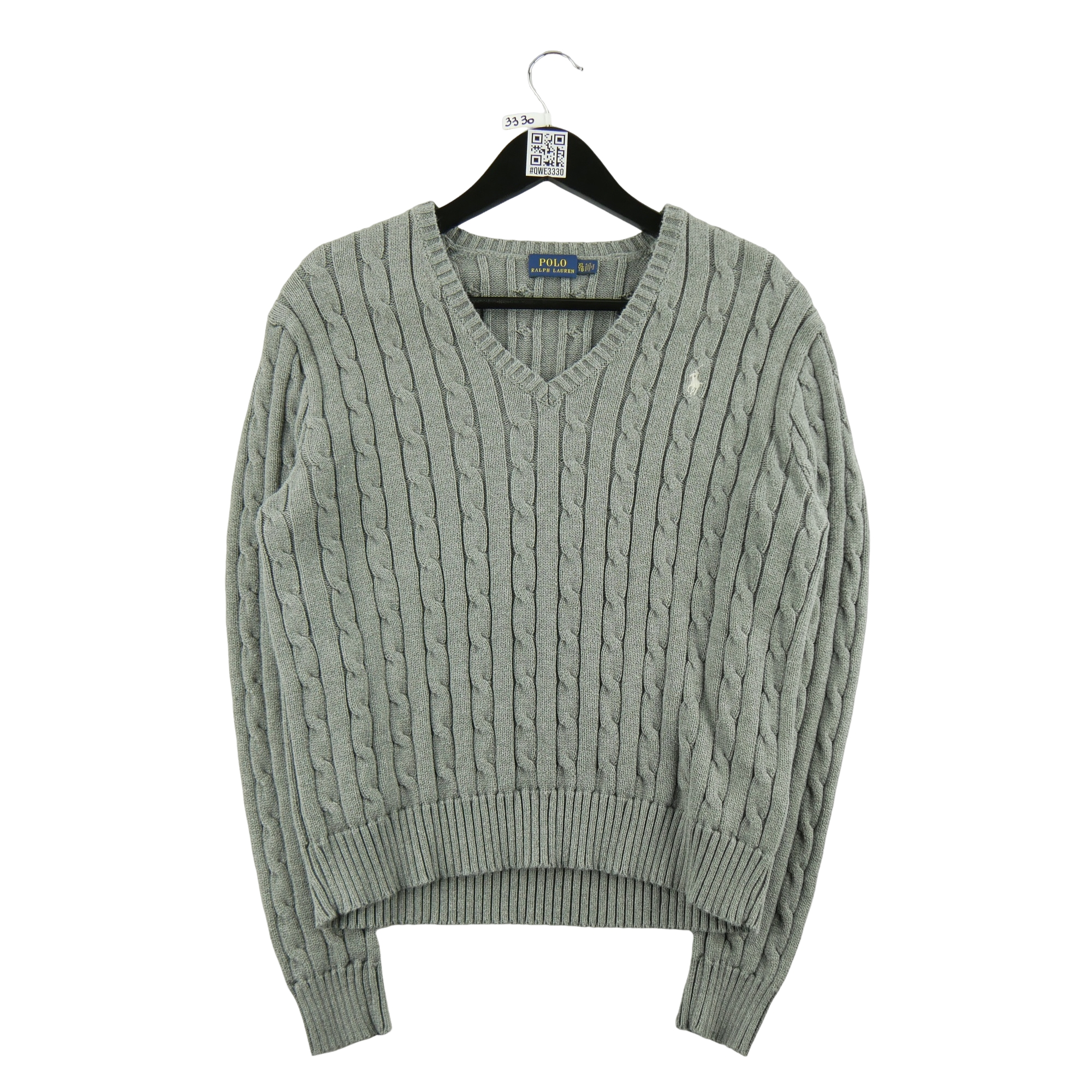 Pull Femme  maille torsadée Gris 1
