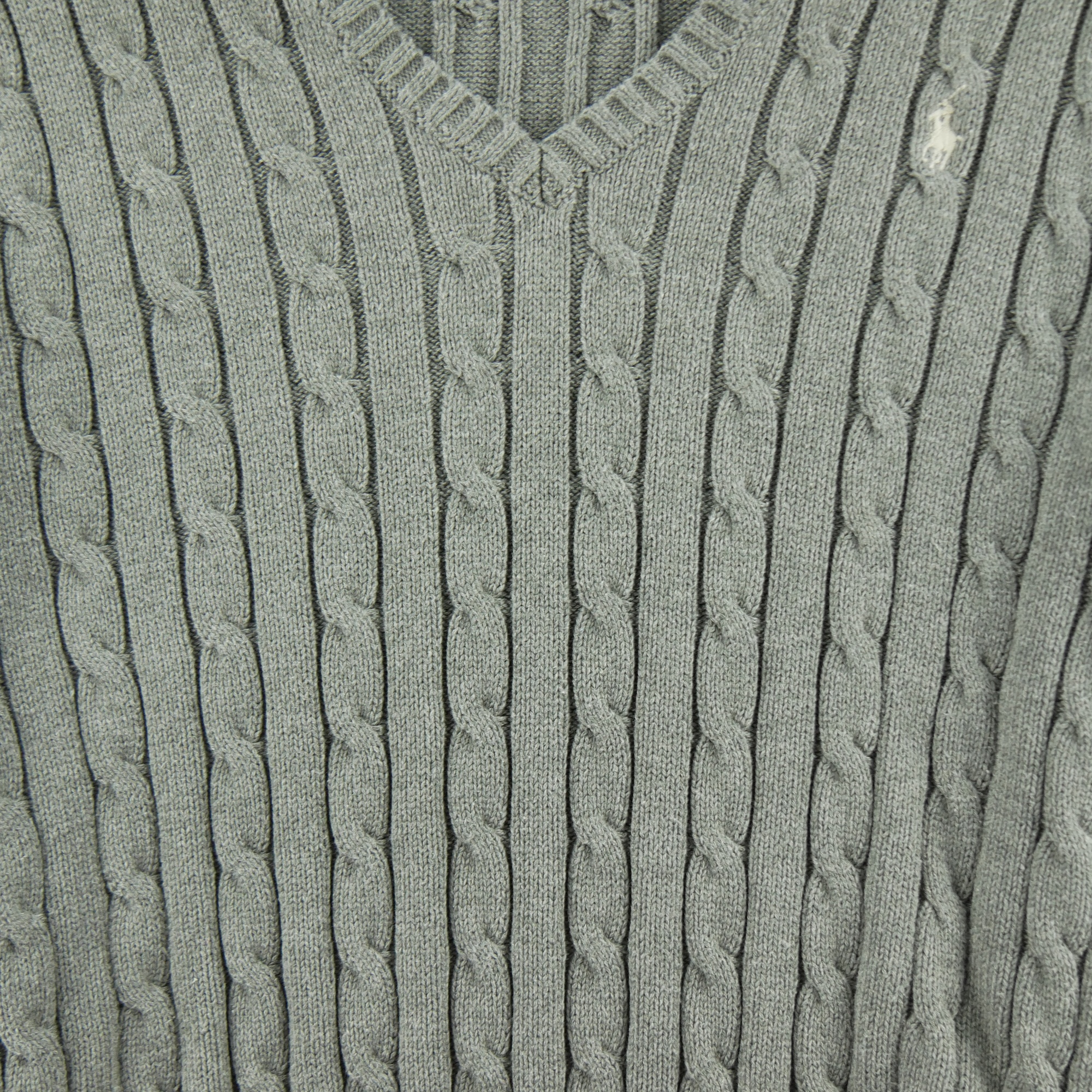 Pull Femme  maille torsadée Gris 3