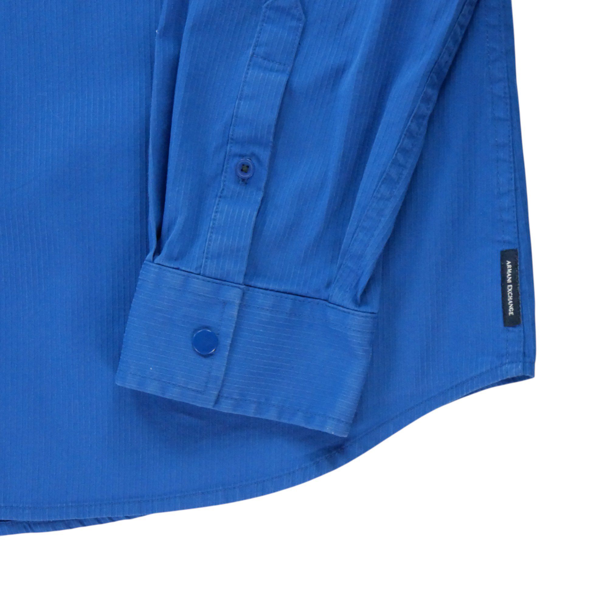 Chemise classiques Homme uni Bleu 5