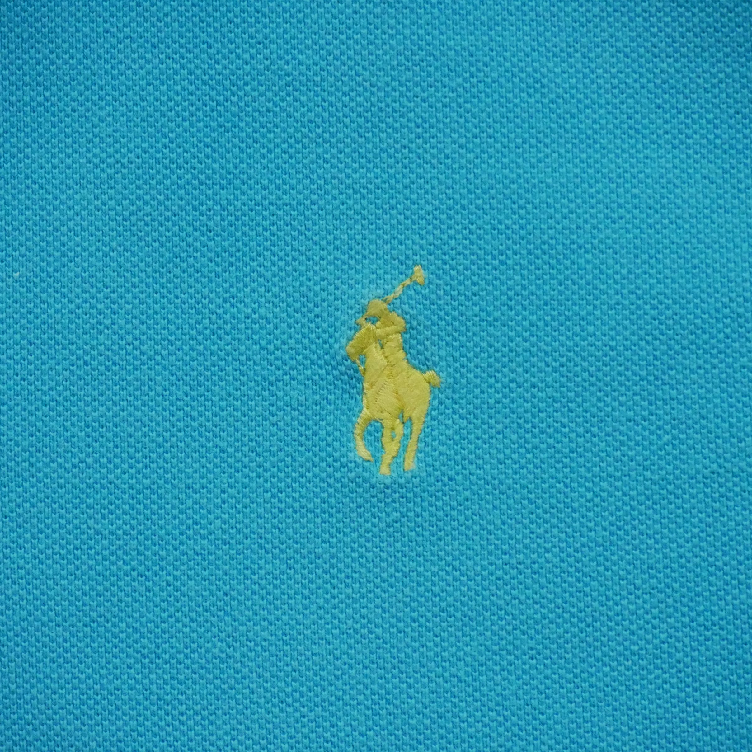 Polo manches courtes Homme  Turquoise 5