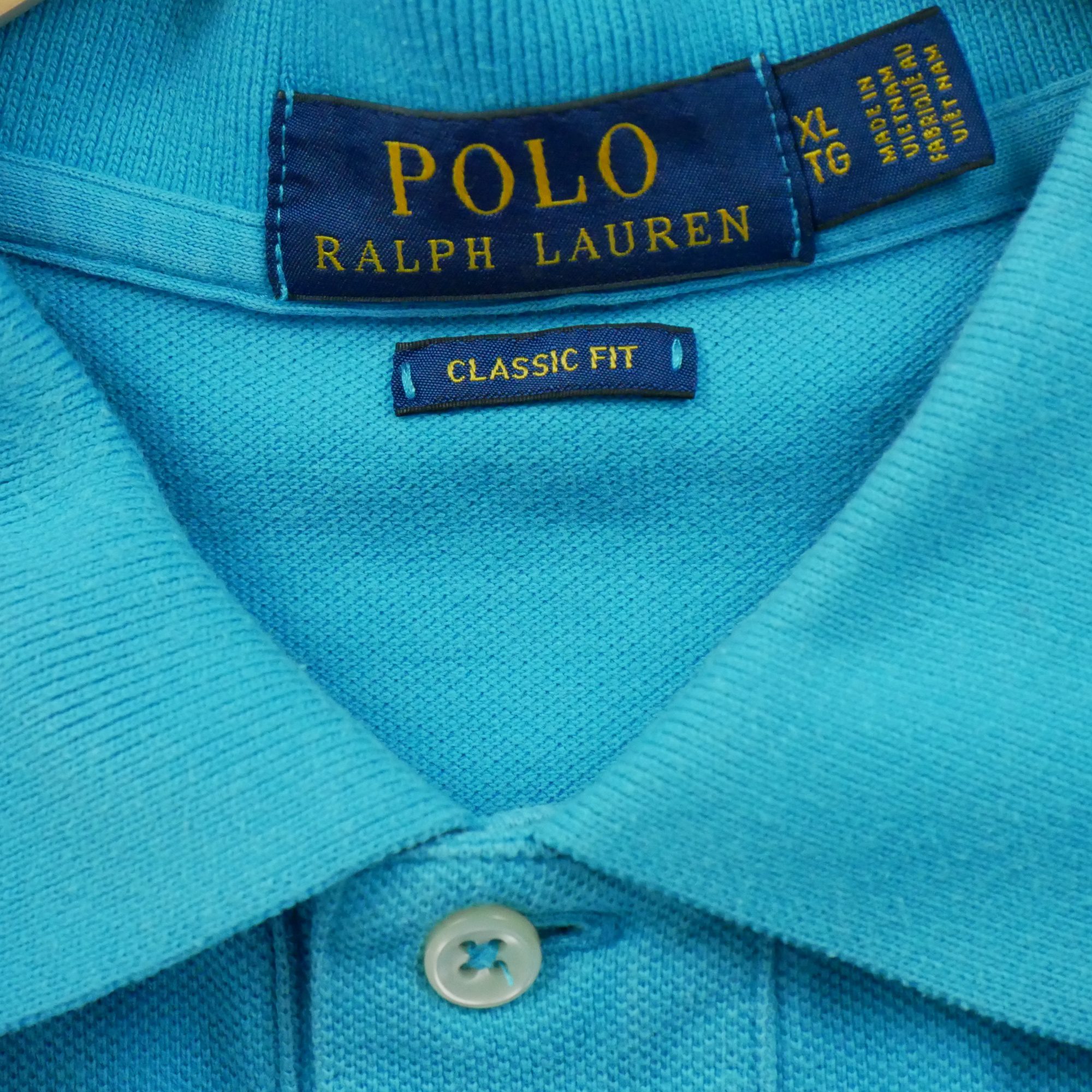 Polo manches courtes Homme  Turquoise 8