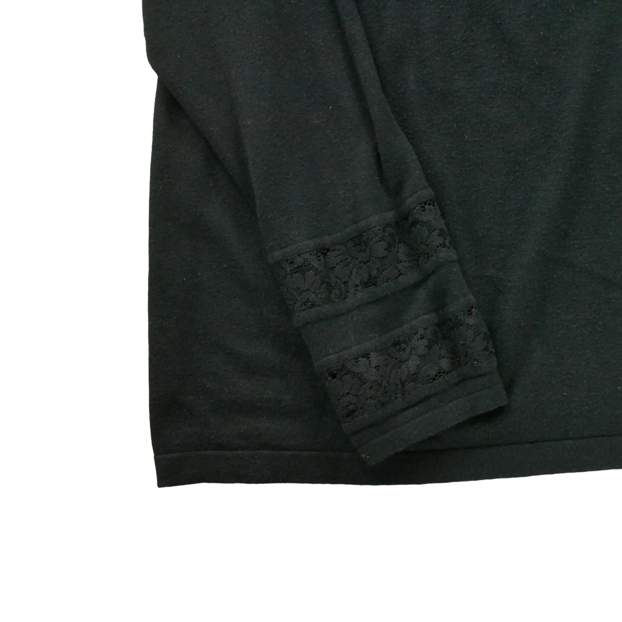 Pull Femme  en soie Noir 3