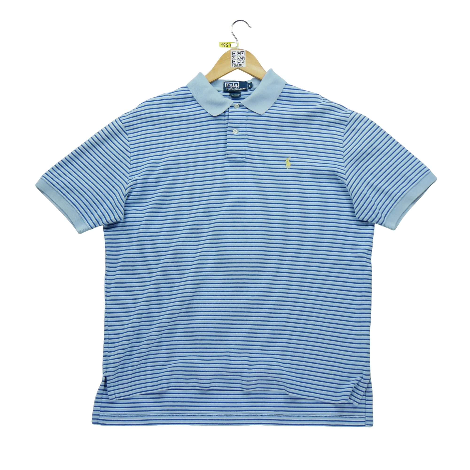 Polo manches courtes Homme  Bleu 2