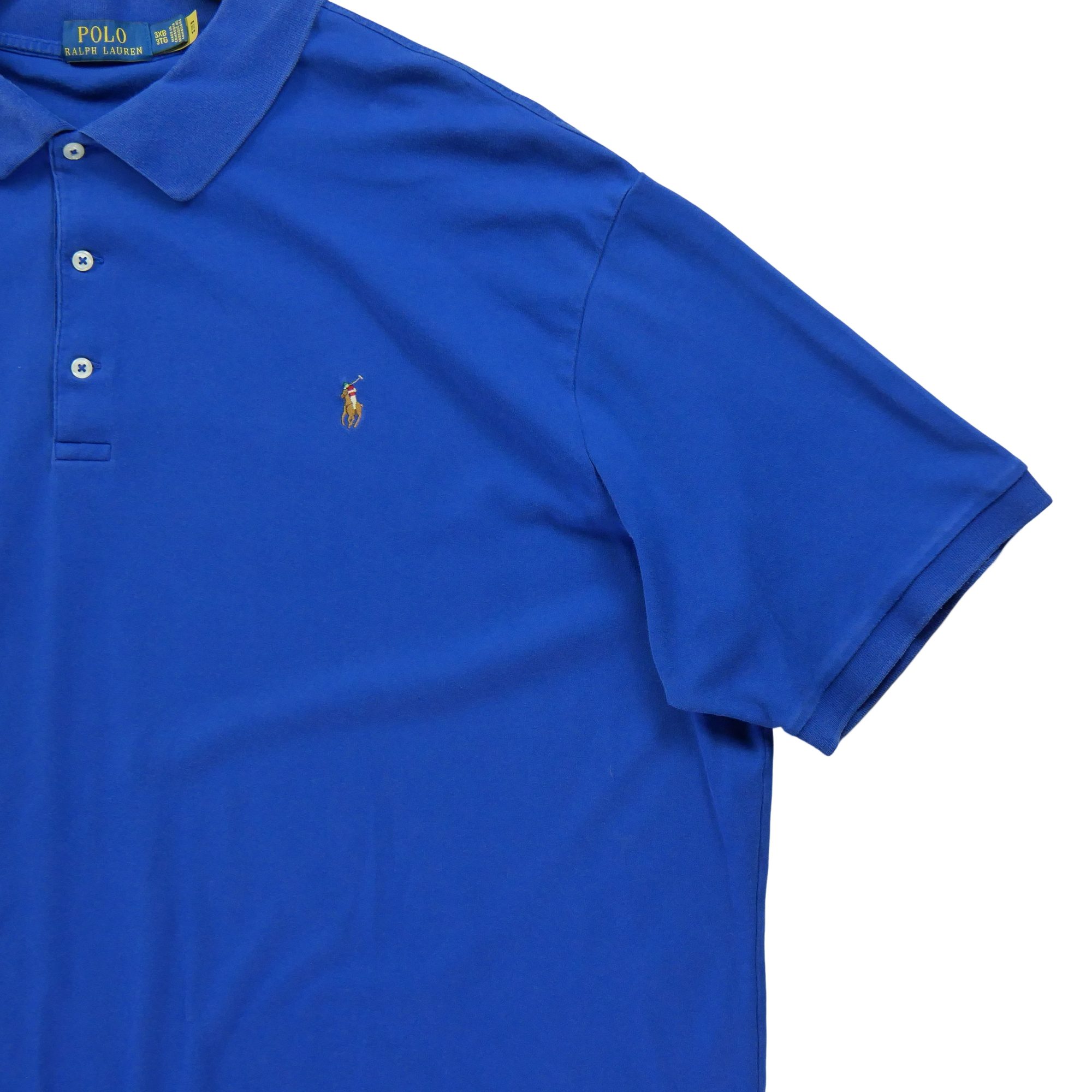Polo manches courtes Homme  Bleu 4