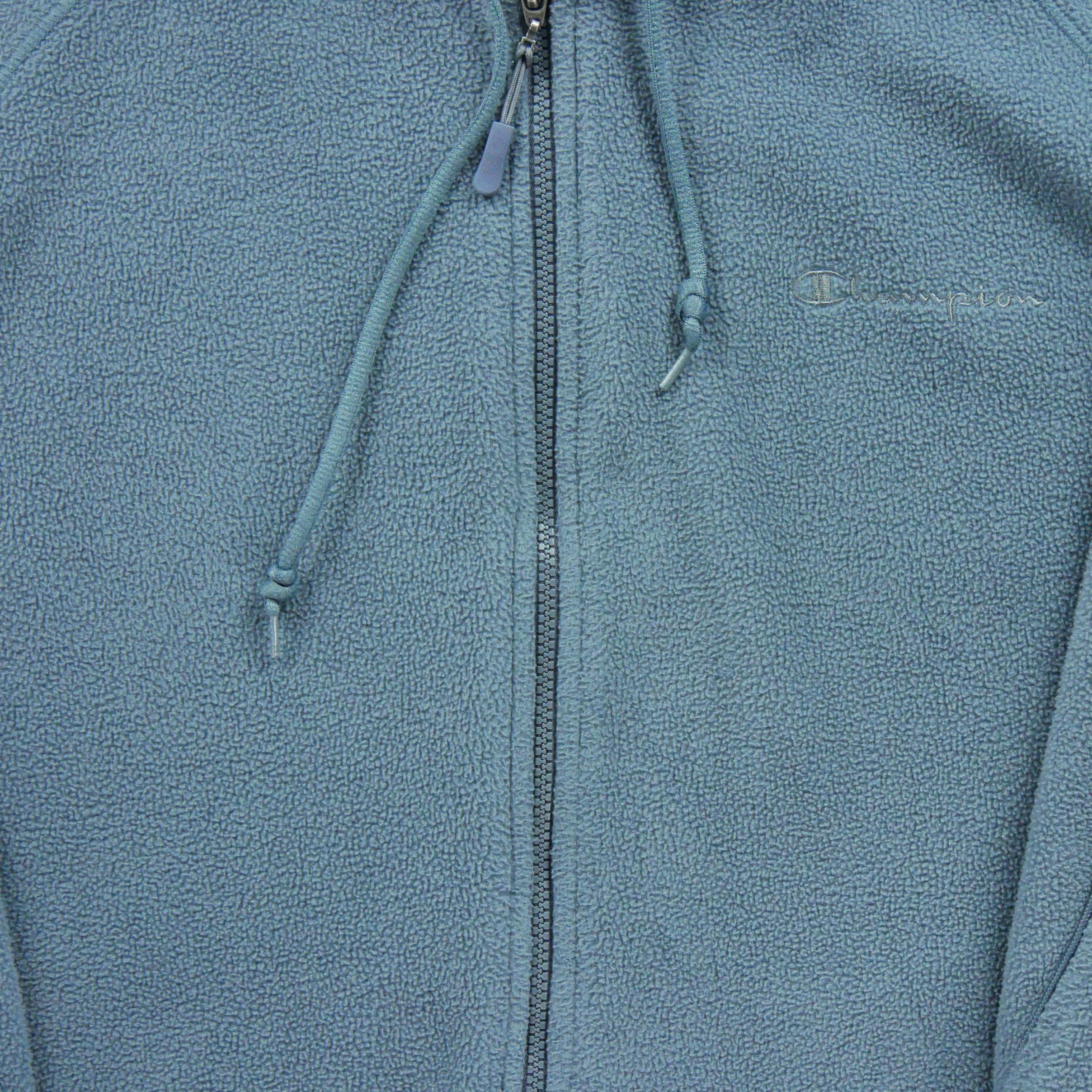 Veste polaire Homme  Vintage Y2K Gris 4