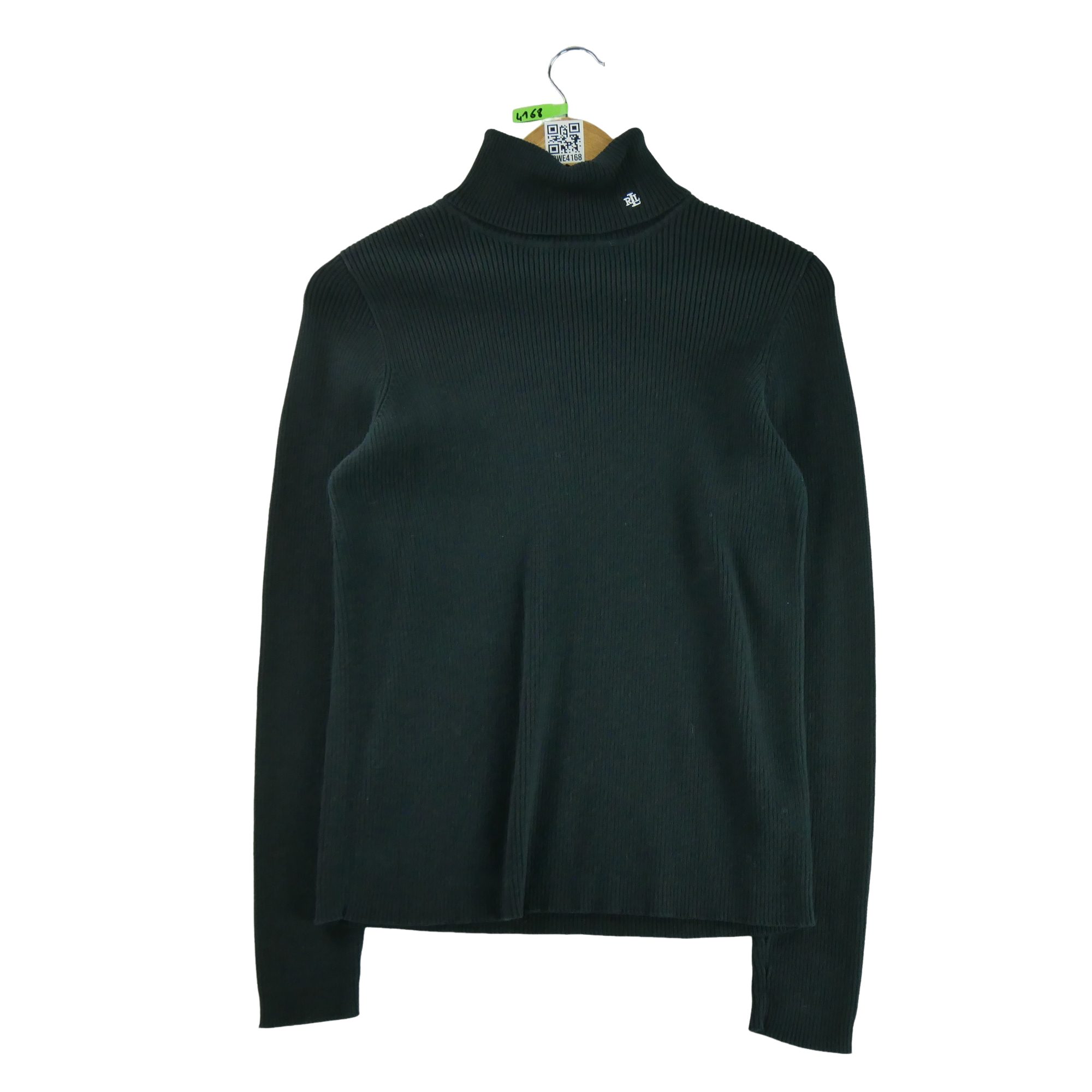 Pull Femme  col roulé Noir 1