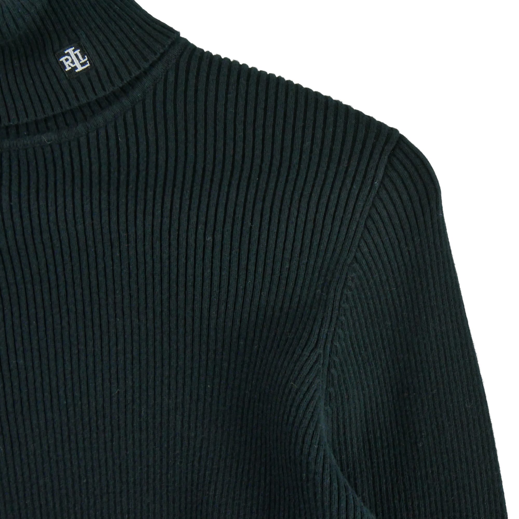 Pull Femme  col roulé Noir 3