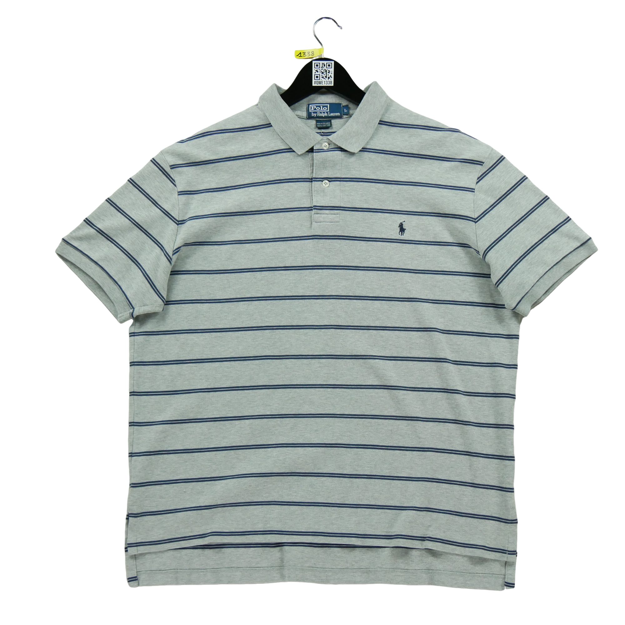 Polo manches courtes Homme  Gris 2