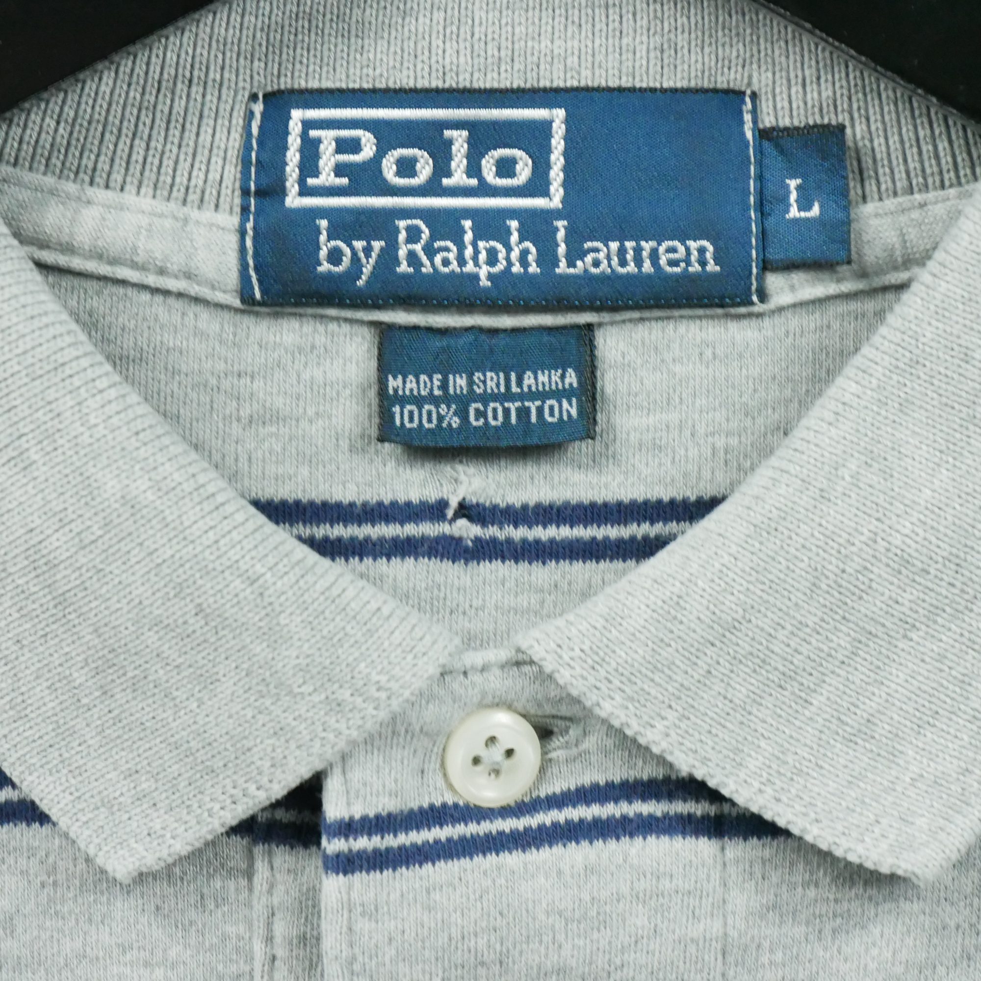 Polo manches courtes Homme  Gris 7