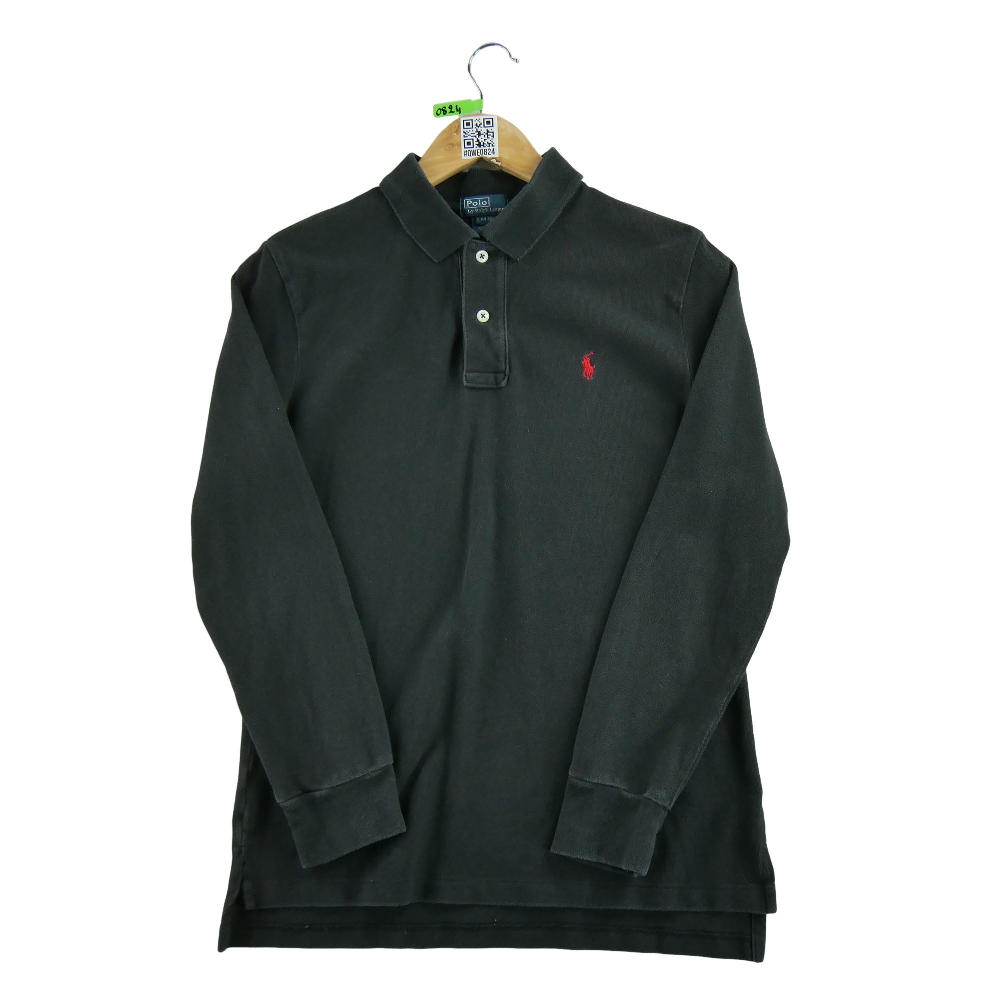 Polo manches longues Homme  Noir - Très bon état