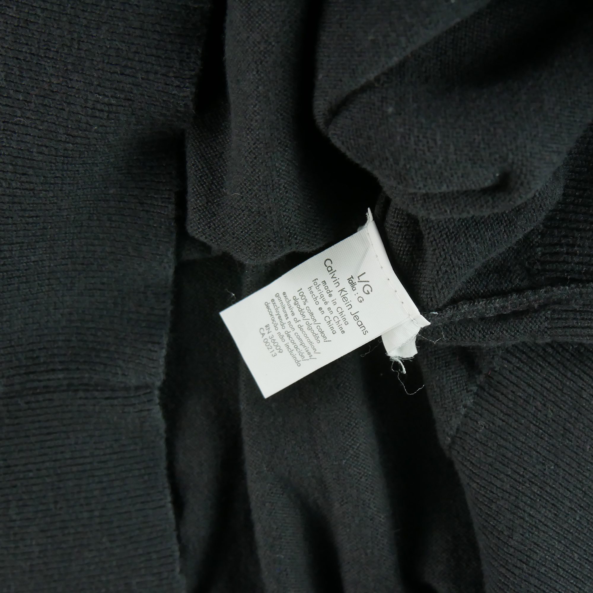 Pull Homme  Noir 5