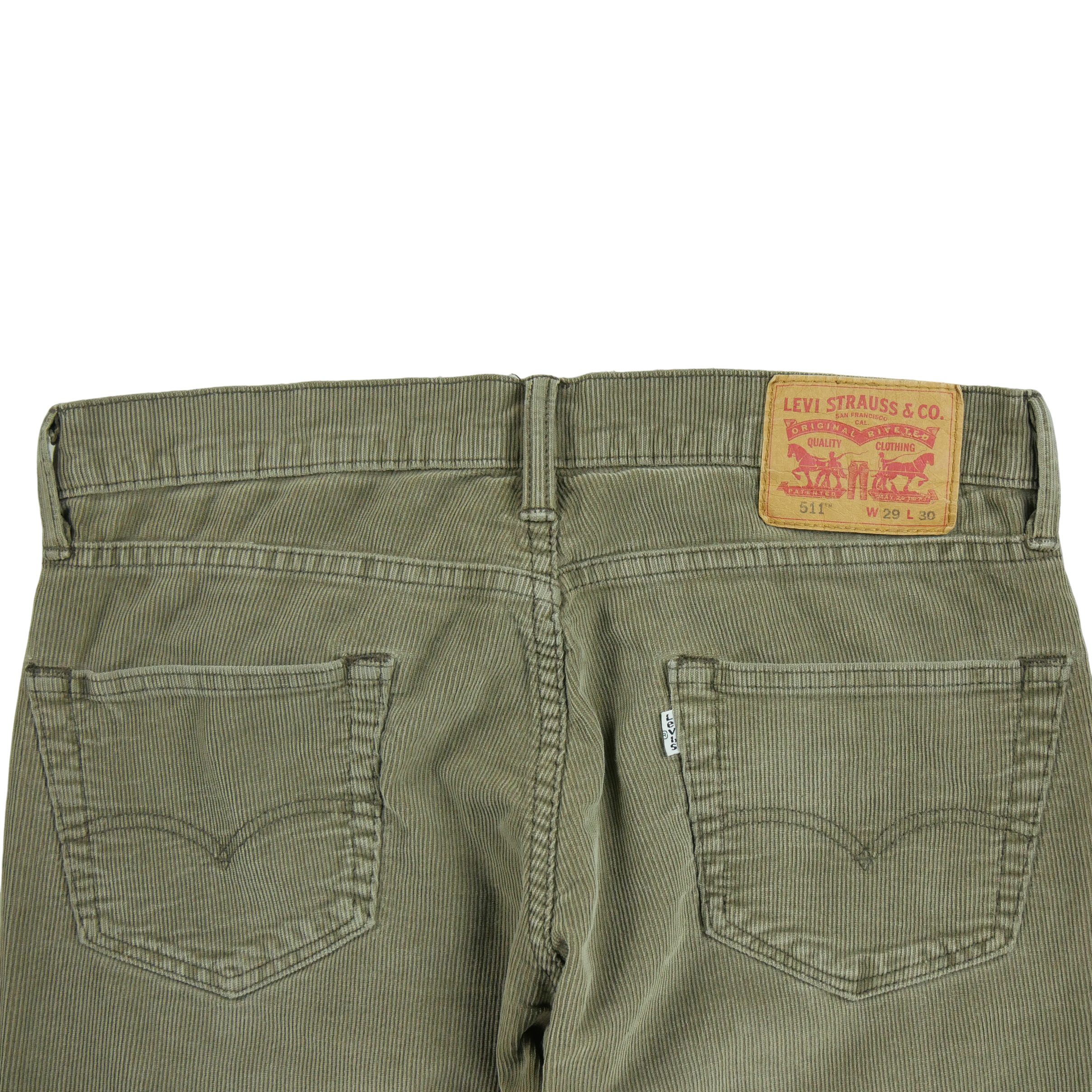Pantalon Homme Levis 511 Beige 4
