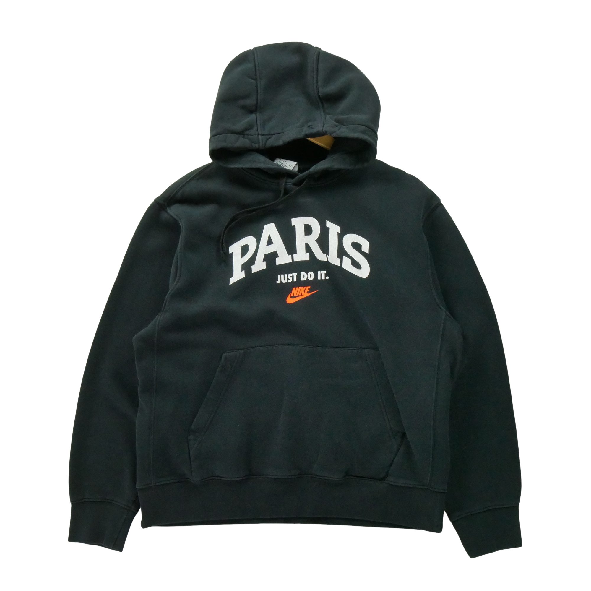 Sweat à capuche Homme  Paris Noir 1