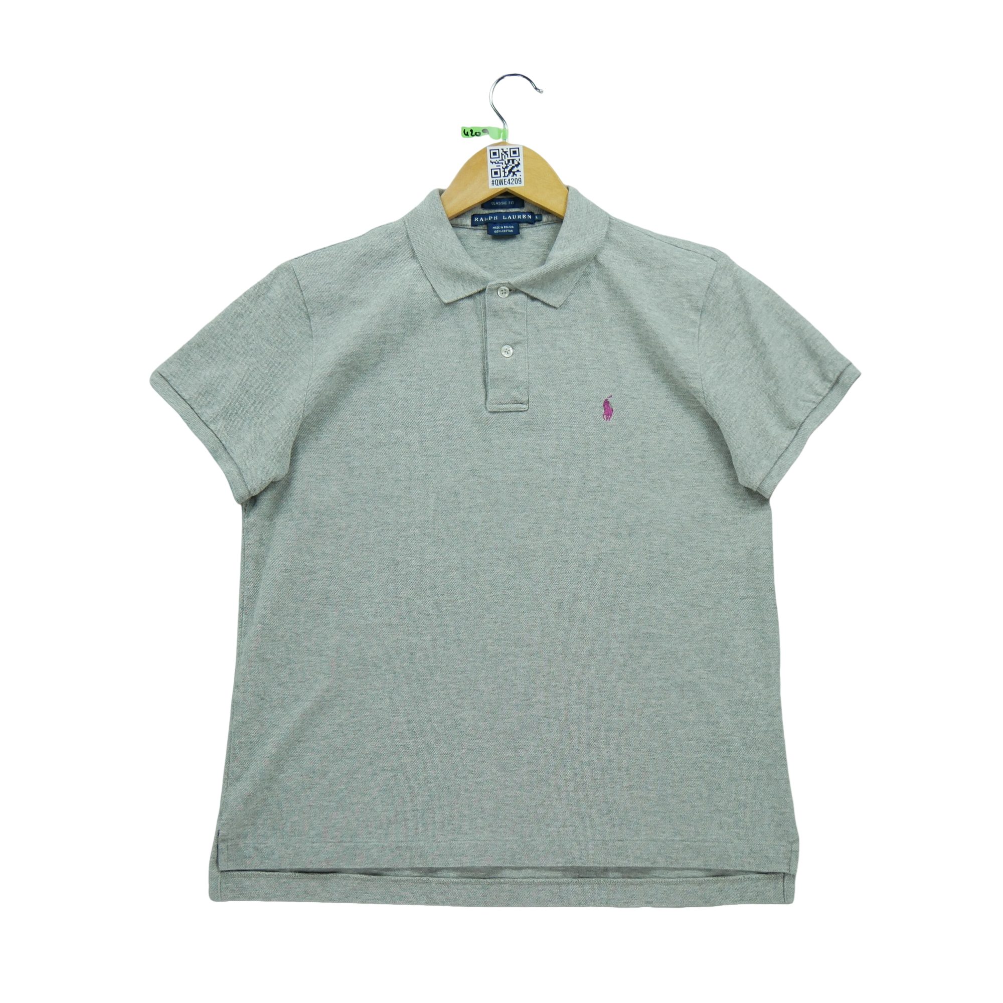 Polo manches courtes Femme  Gris 2