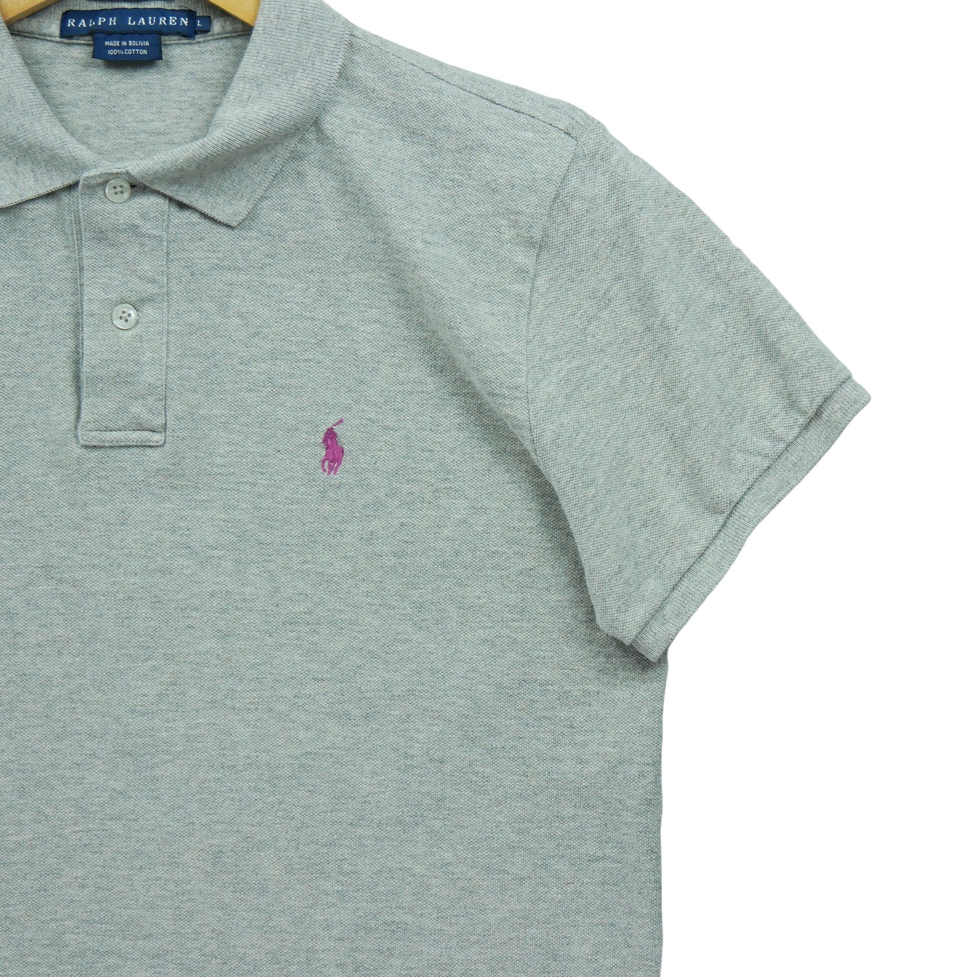 Polo manches courtes Femme  Gris 4