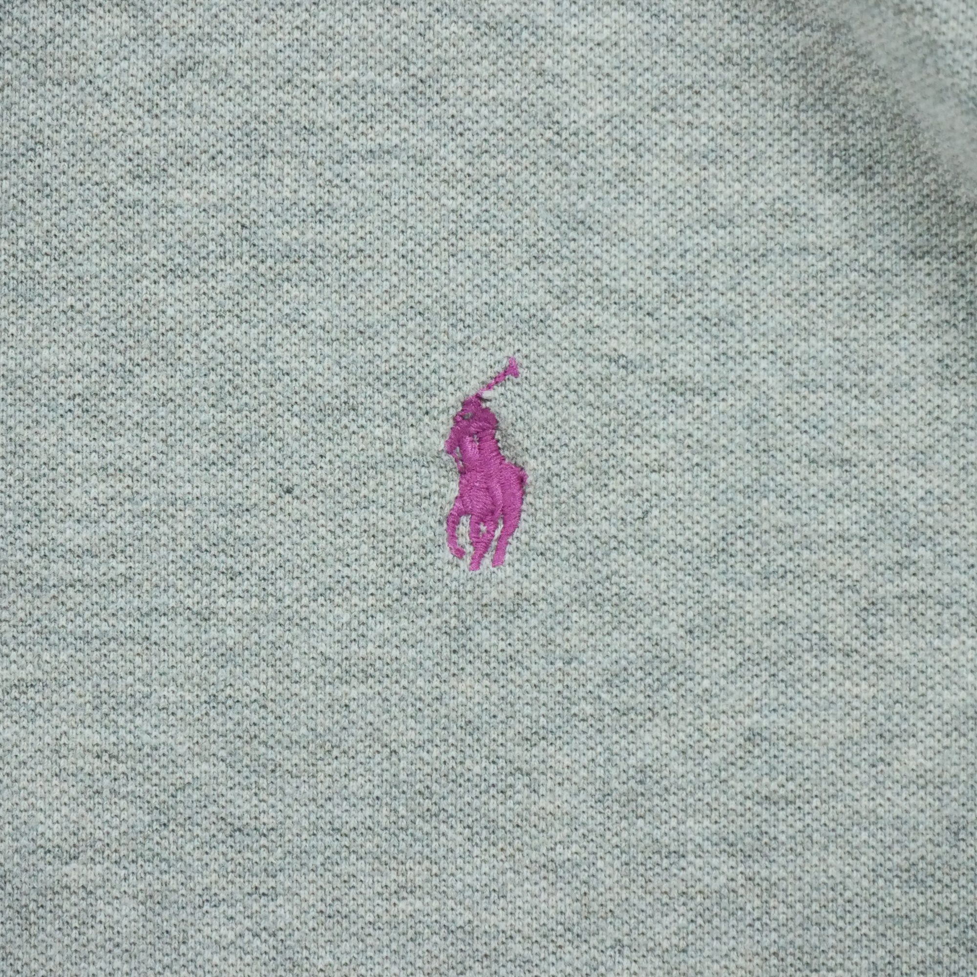 Polo manches courtes Femme  Gris 5